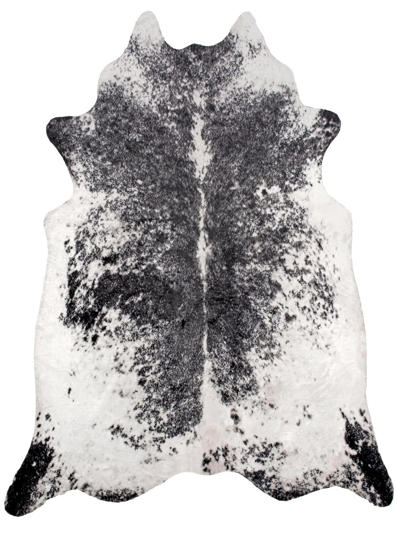 Large View Wild West Faux Cowhide