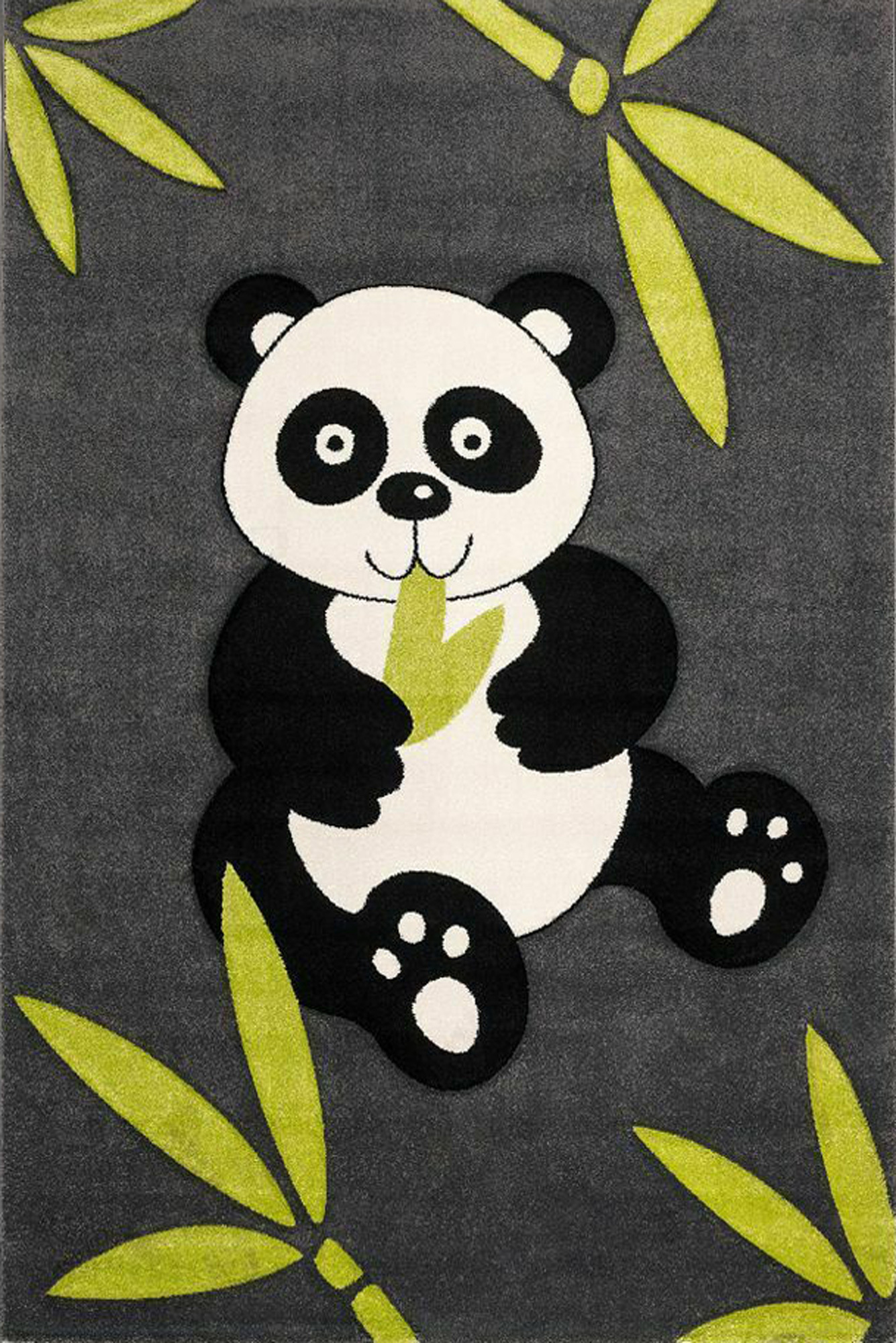 Large View Felix Panda Bear Kids Rug