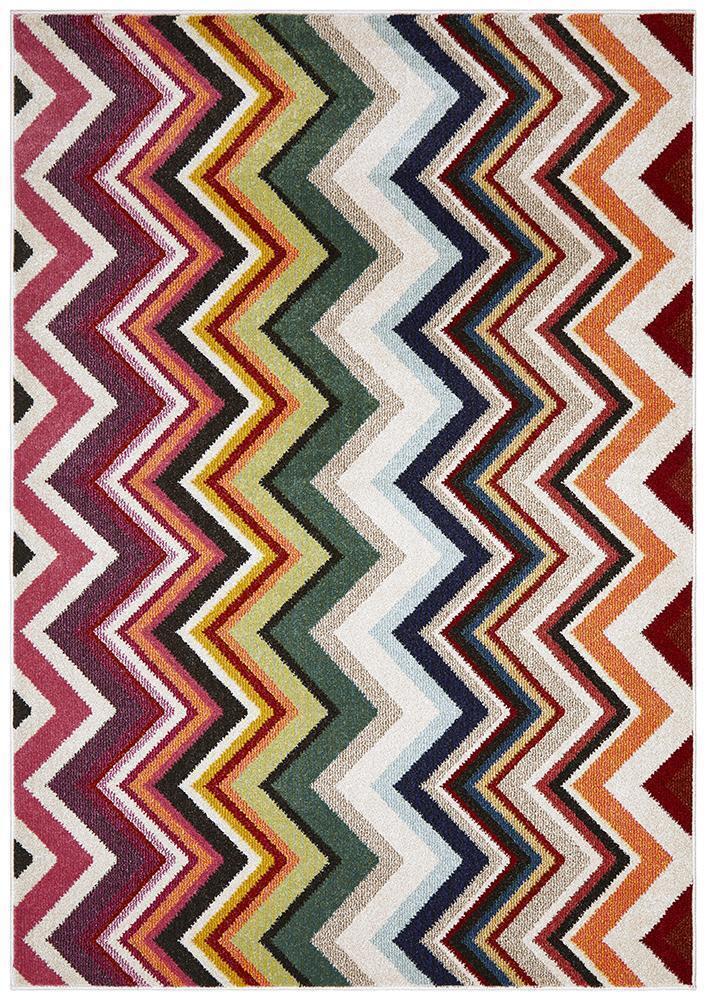 Gino Hexagon Pattern Rug