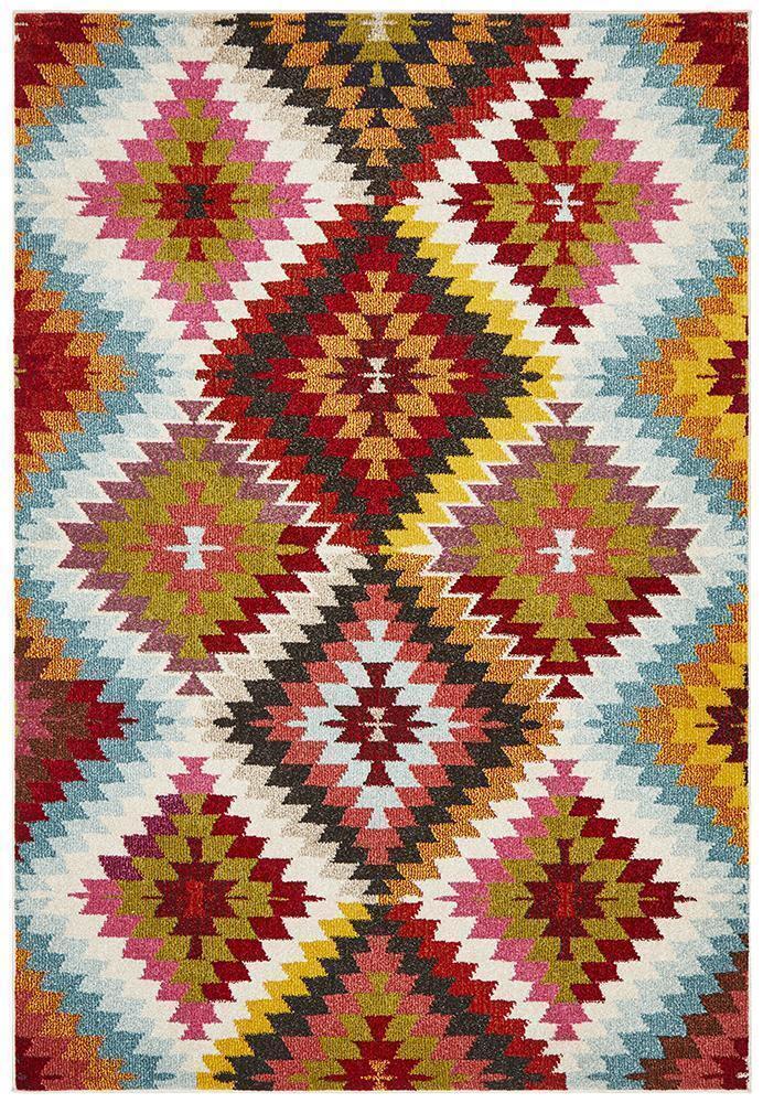 Large View Gino Southwestern Geometric Rug