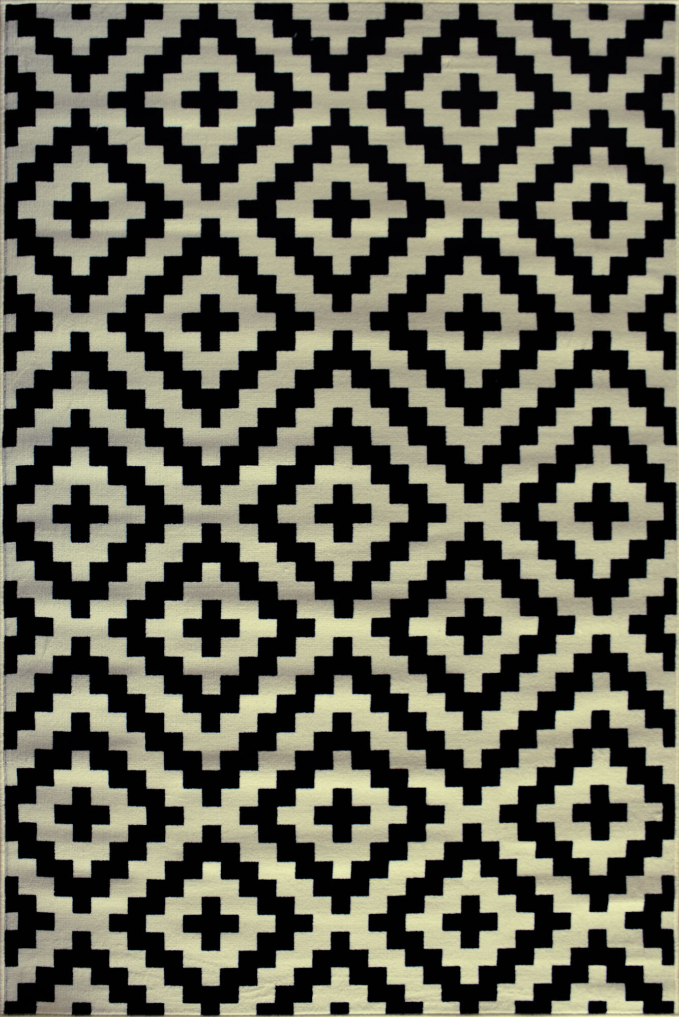 Gil Modern Diamond Pattern Rug