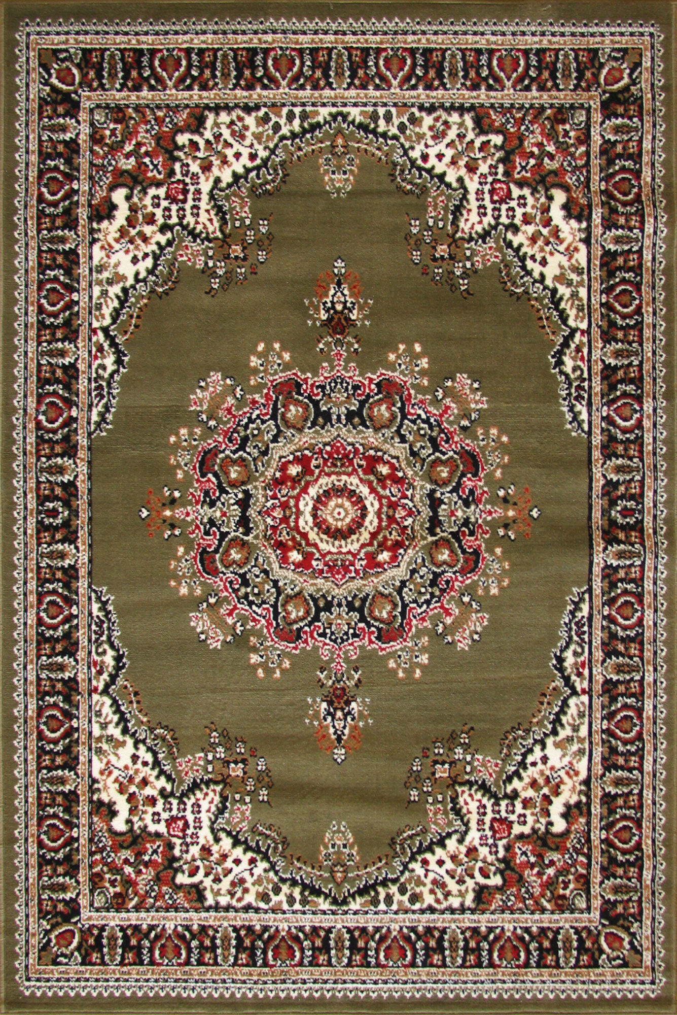 Large View Gil Traditional Medallion Rug