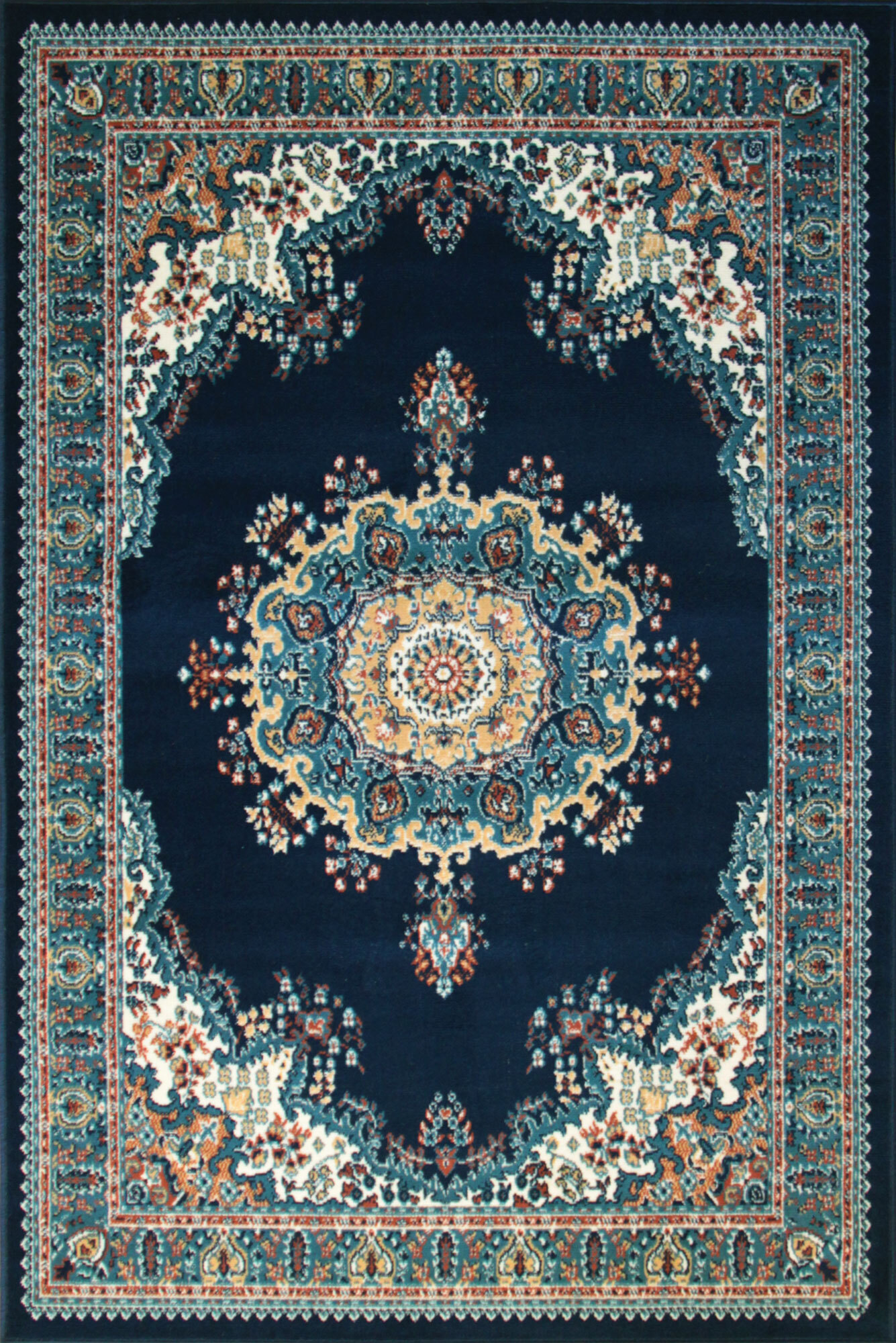 Gil Traditional Medallion Rug