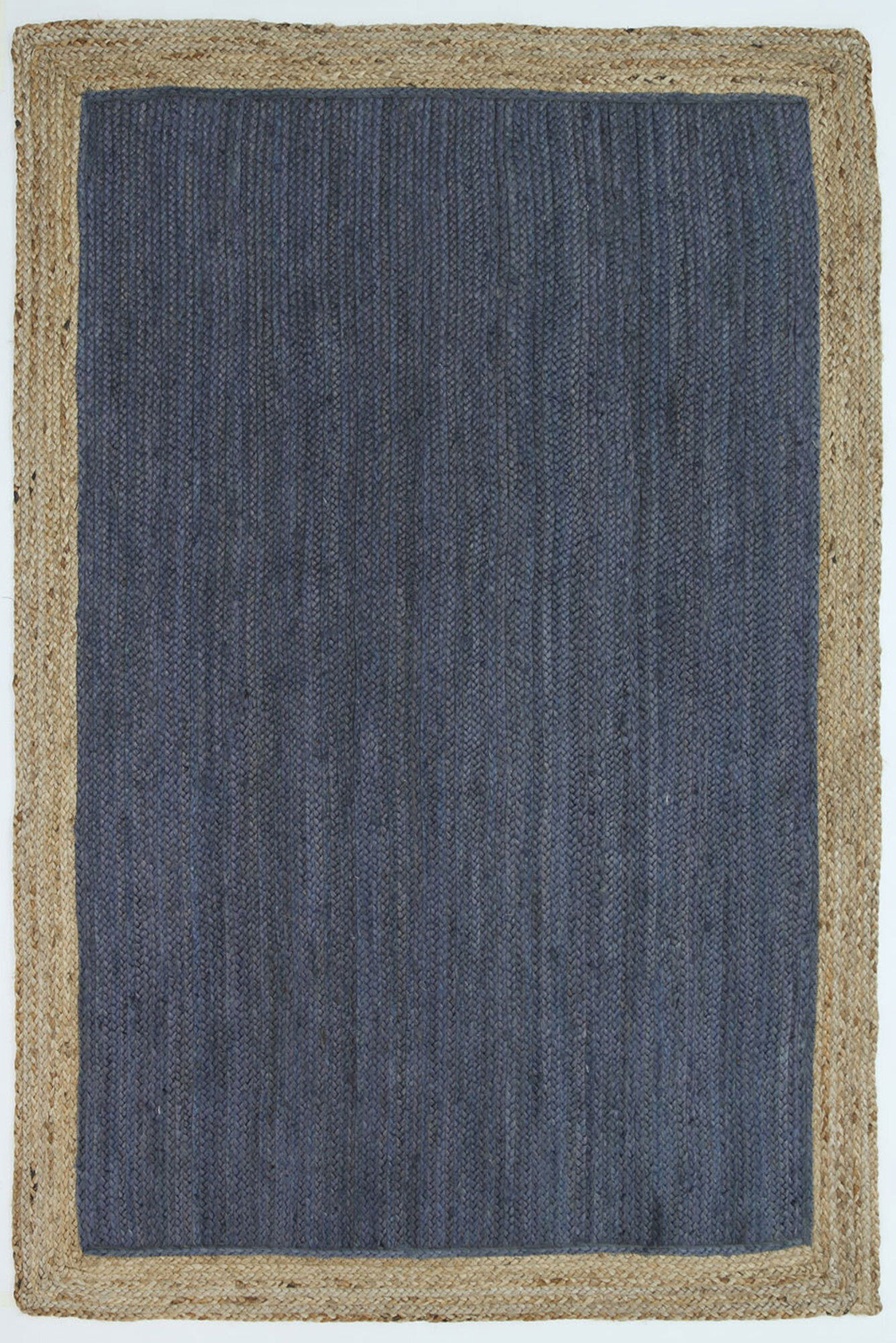 Harrold Woven Blue Jute Rug
