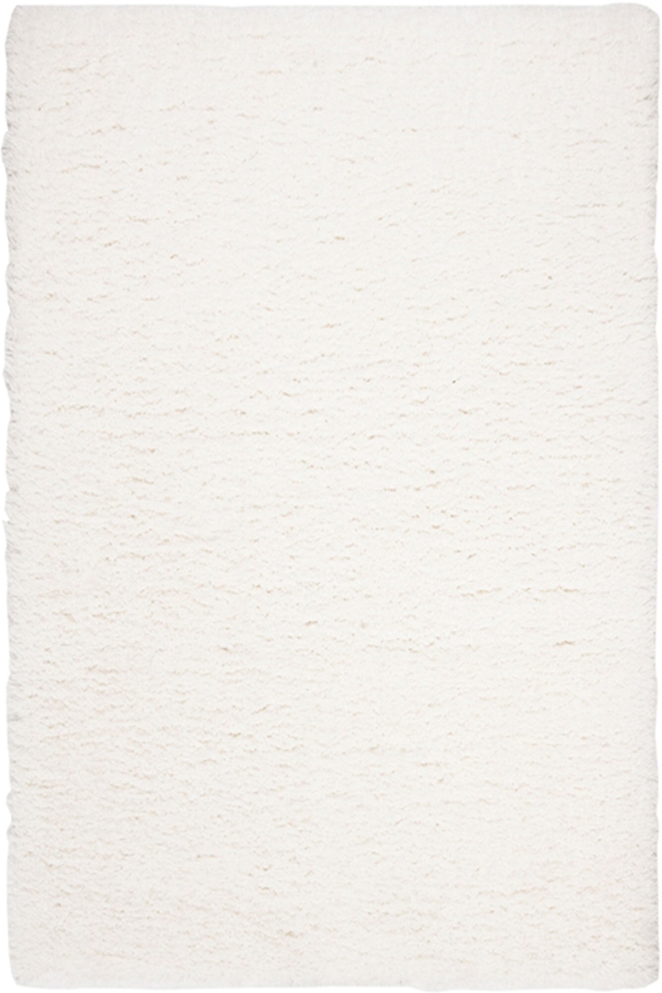 Large View Havana Plain Ivory Shaggy Rug