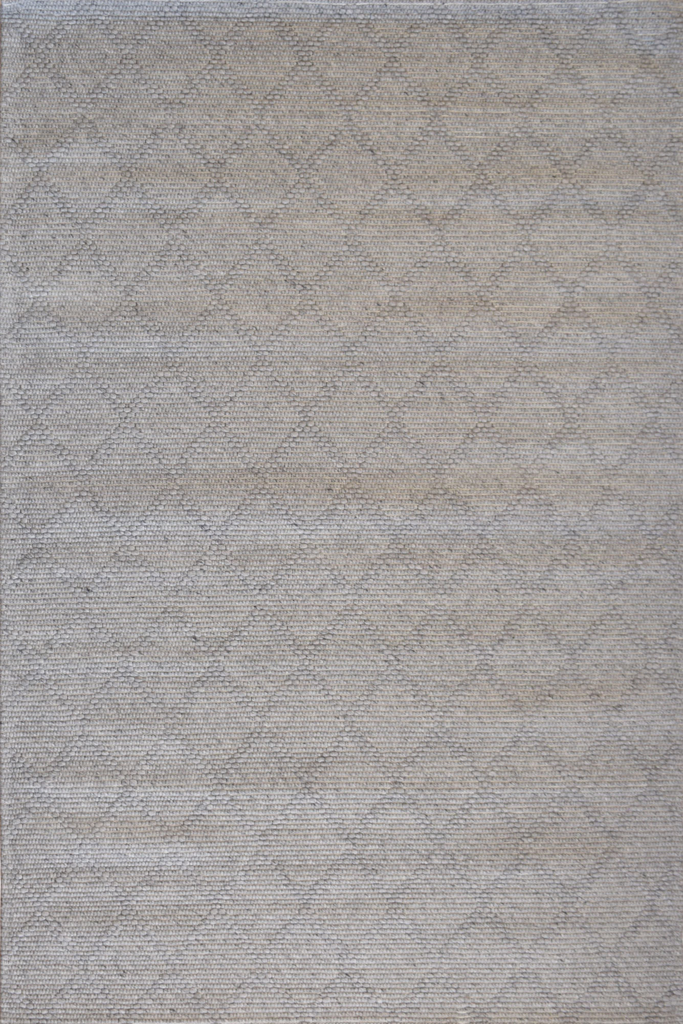 Large View Harper Wool Trellis Pattern Rug