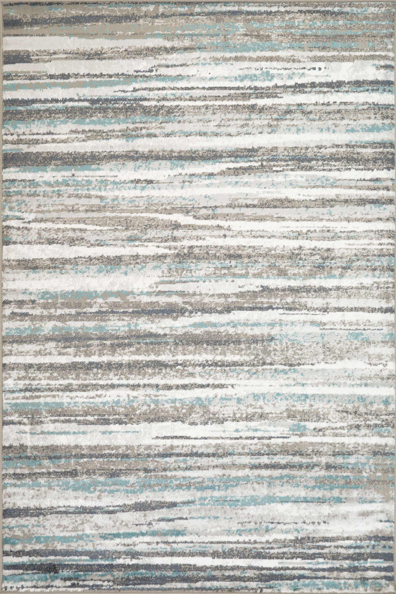 Large View Hebden Modern Striped Rug