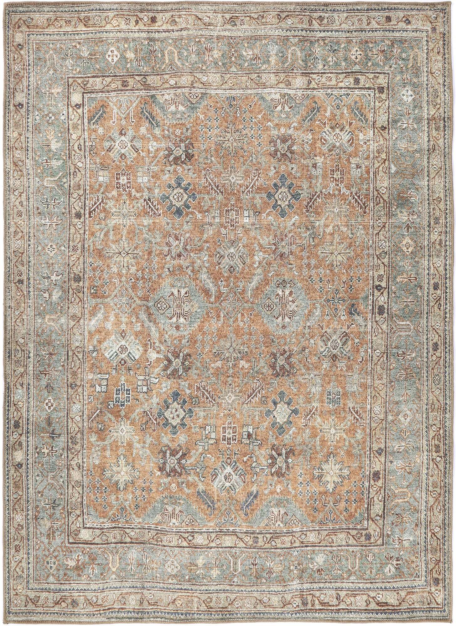 Large View Huxly Machine Washable Rug
