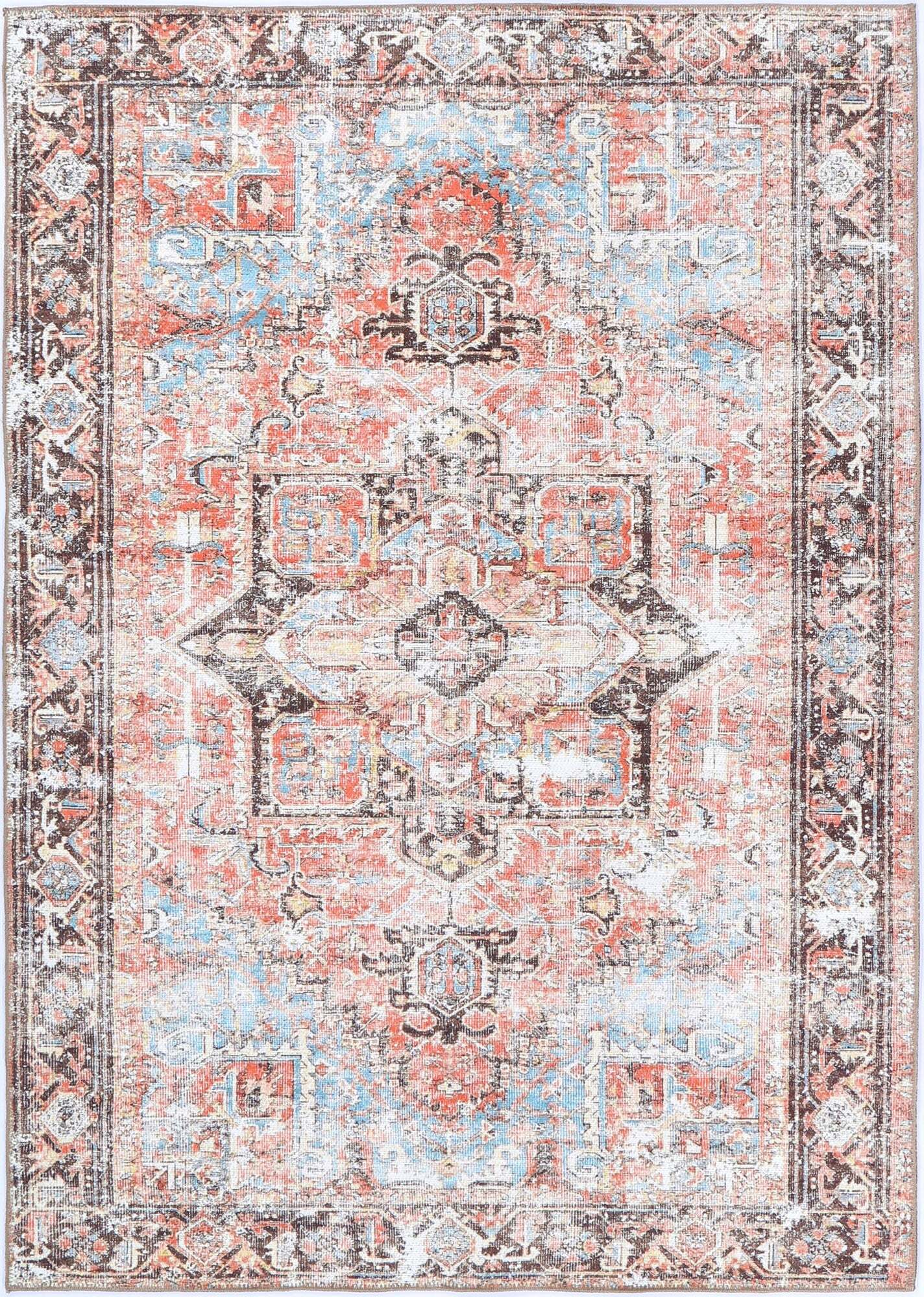 Large View Huxly Machine Washable Rug