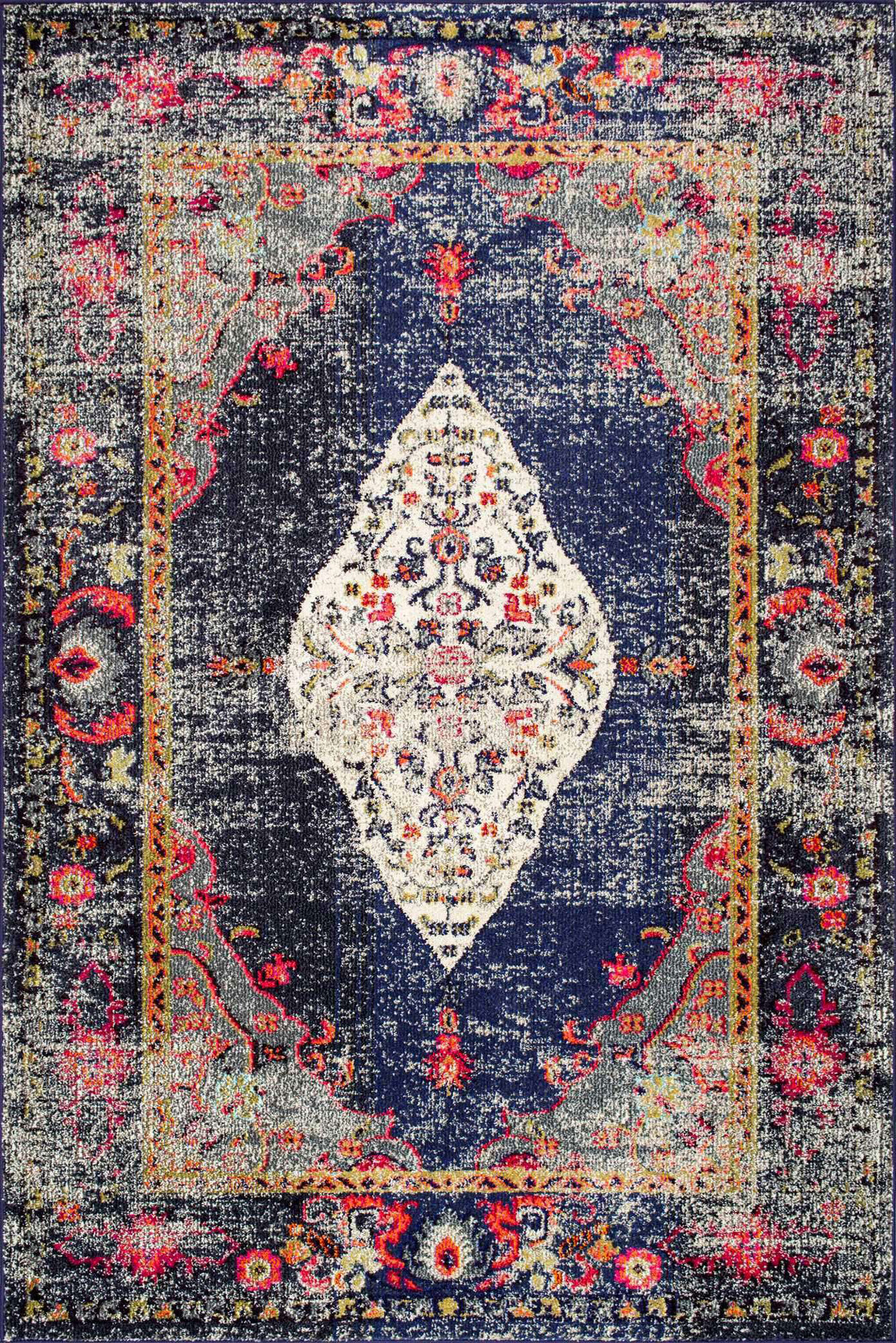 Hank Transitional Medallion Rug