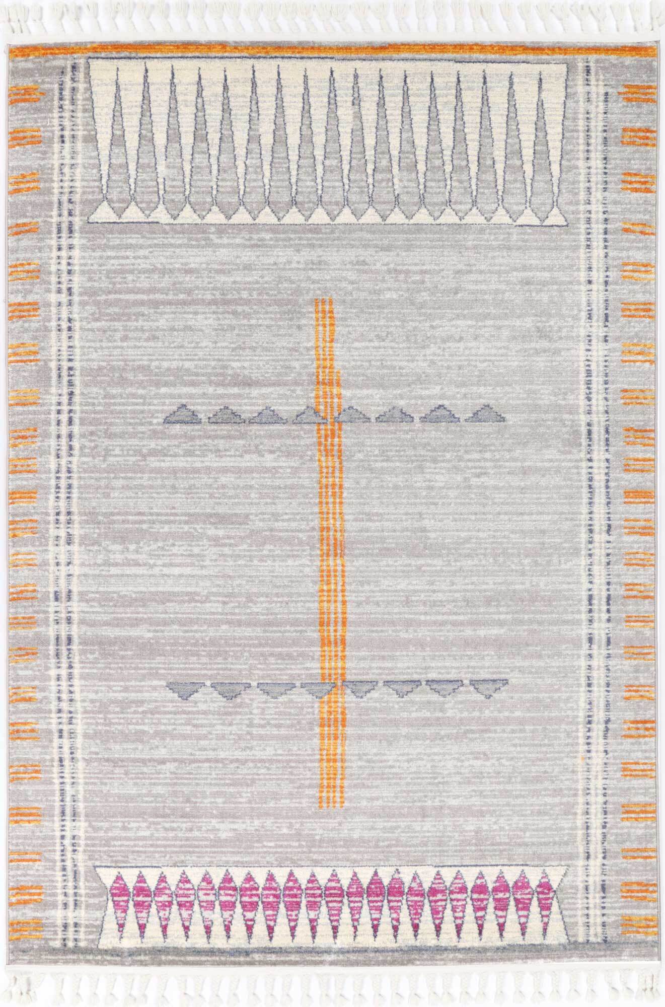 Inti Moroccan Tribal Fringed Rug