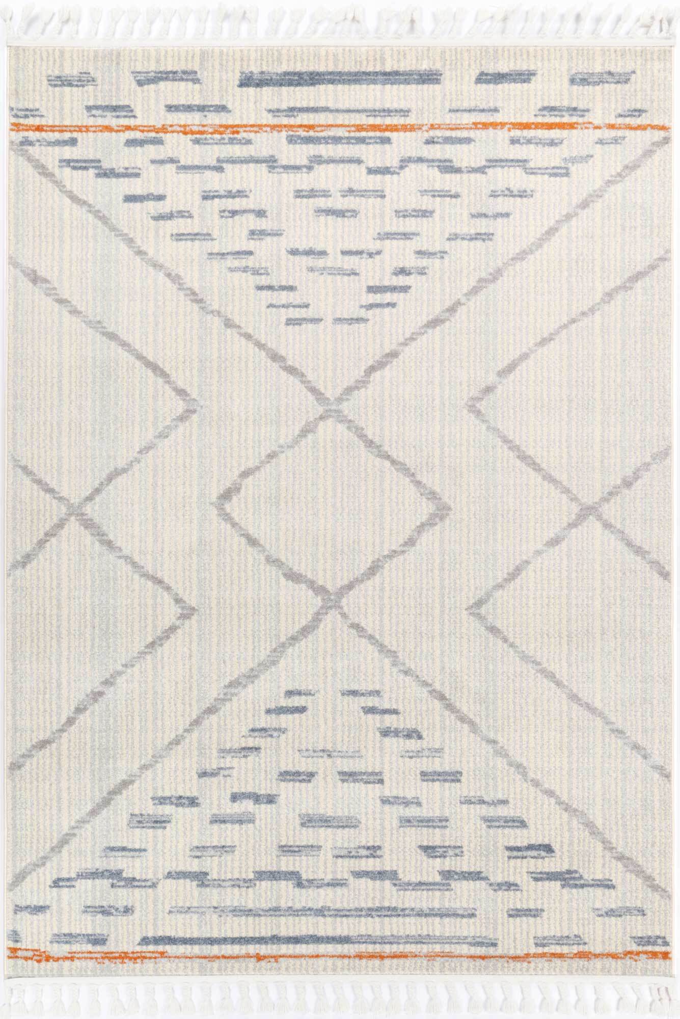 Inti Moroccan Fringed Tribal Rug