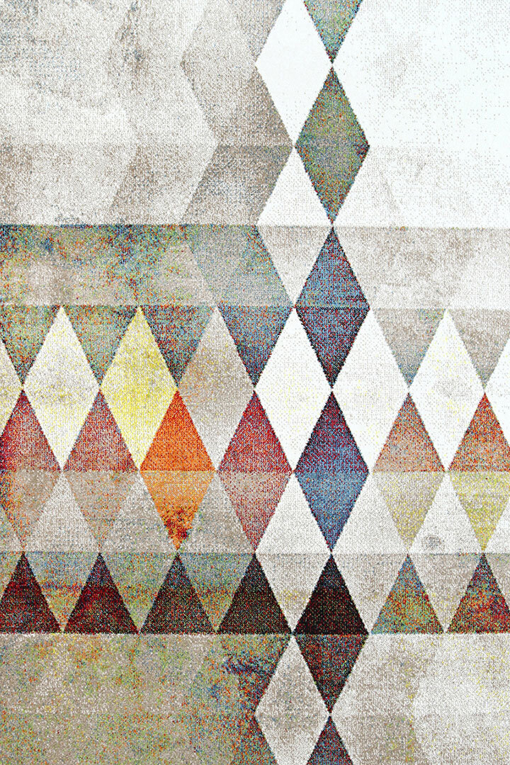 Juliet Modern Diamond Rug
