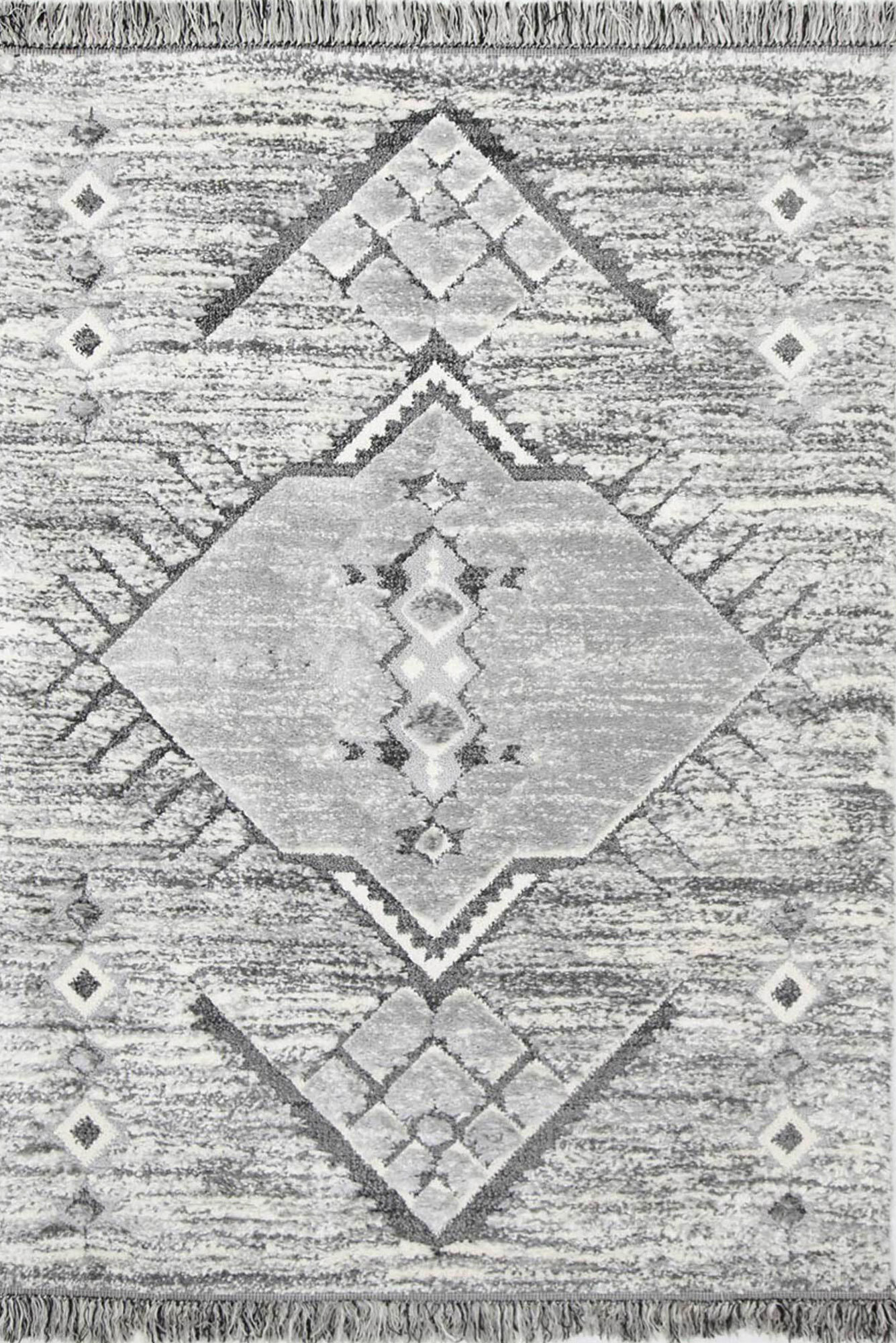 Kevin Fringed Moroccan Tribal Rug