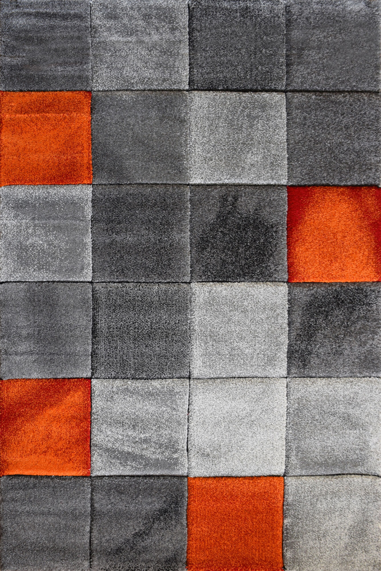 Large View Lucia Modern Square Pattern Rug
