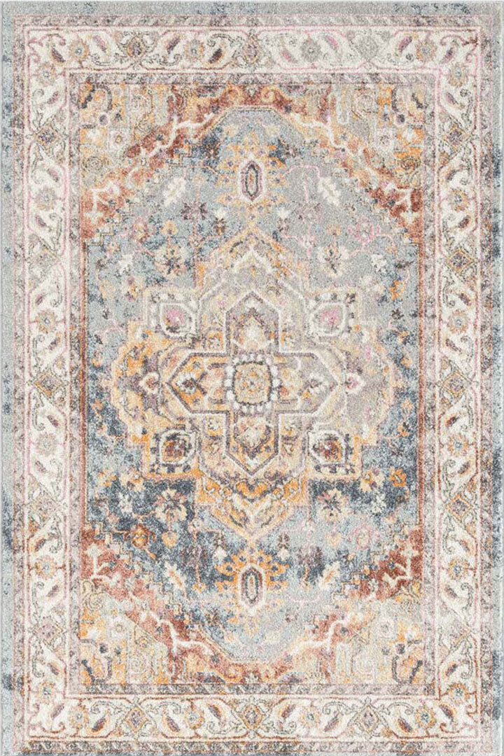 Large View Lexi Traditional Medallion Rug