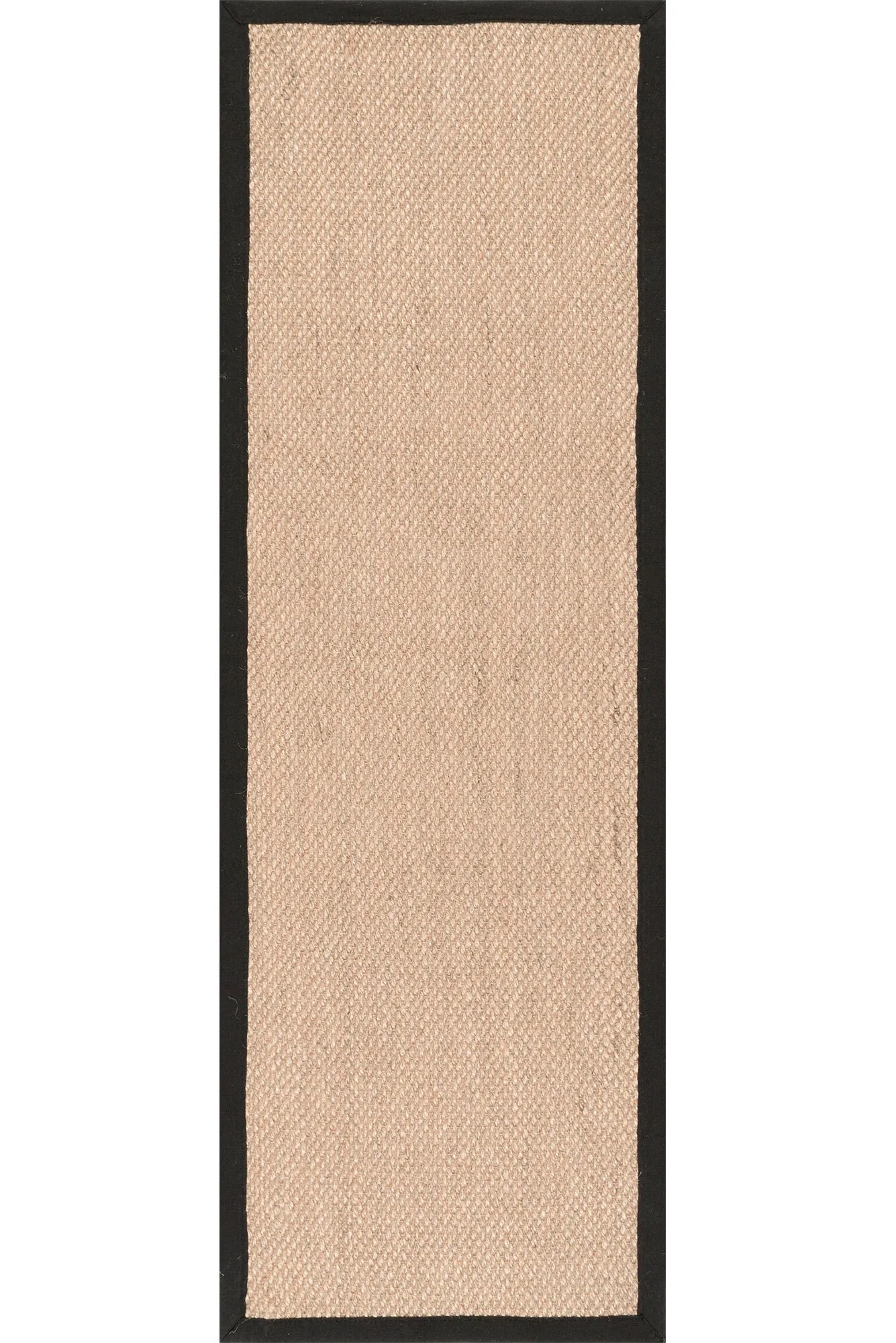 Lidia Sisal Flatweave Border Rug