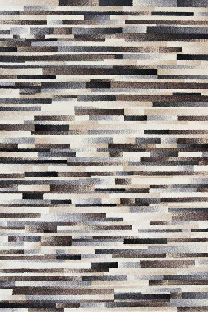 Lilly Modern Striped Rug(Size 170 x 120cm)