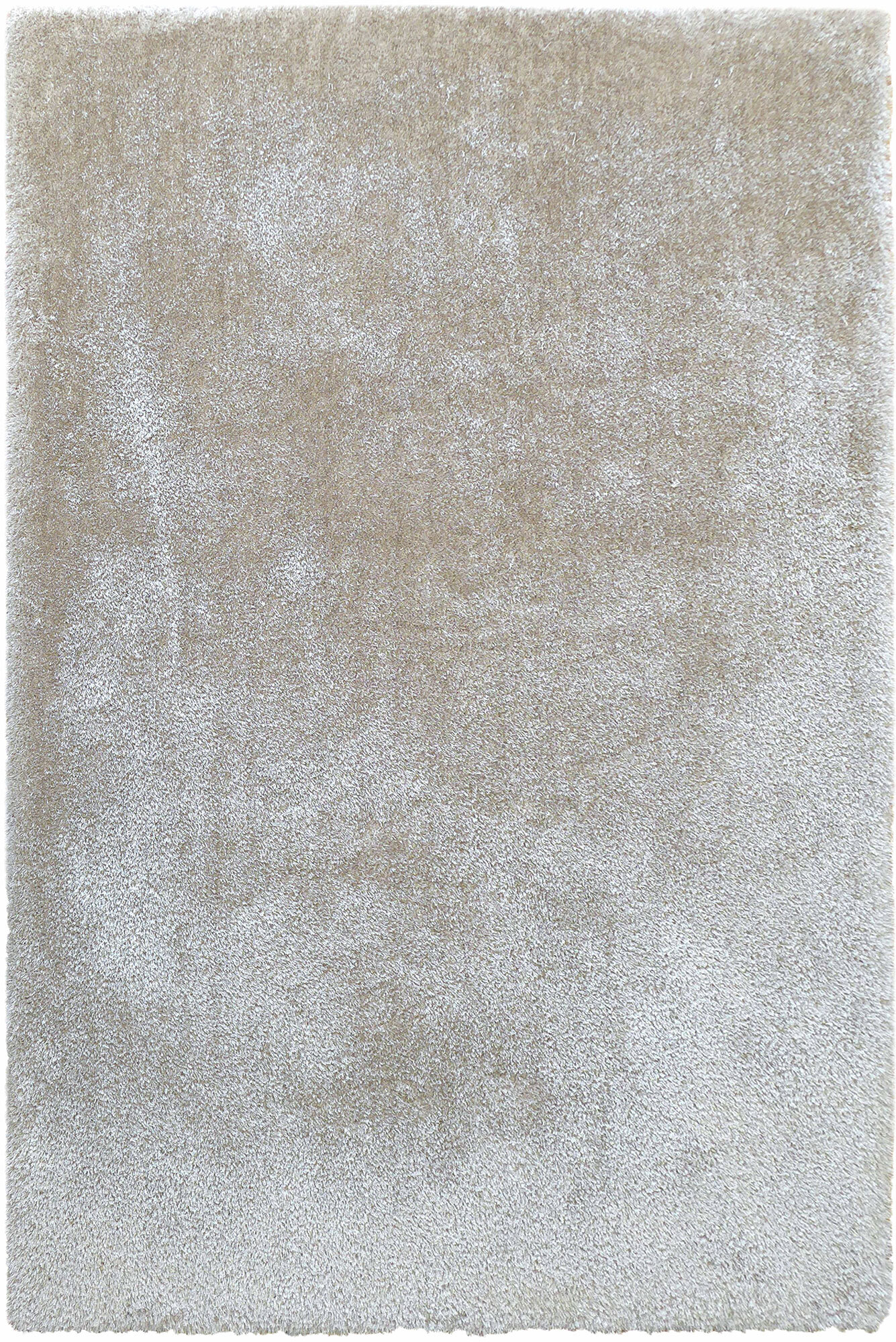 Large View Luxe Thick Plain Shaggy Rug