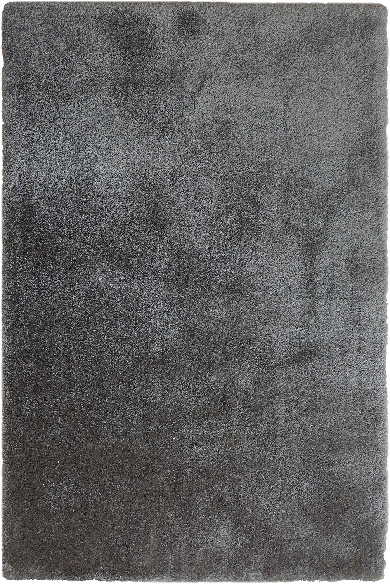 Large View Luxe Thick Plain Shaggy Rug