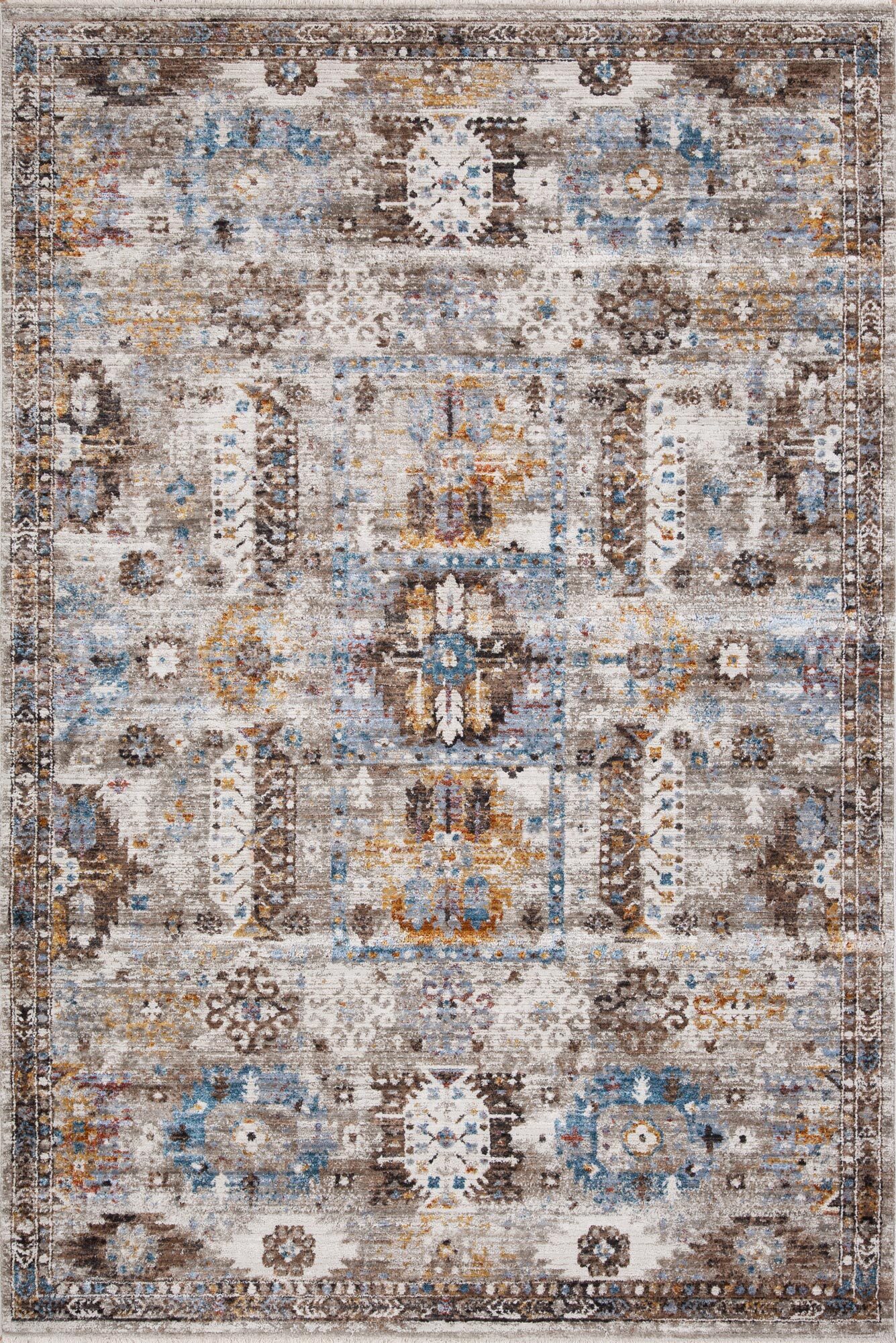 Large View Lukas Traditional Medallion Rug