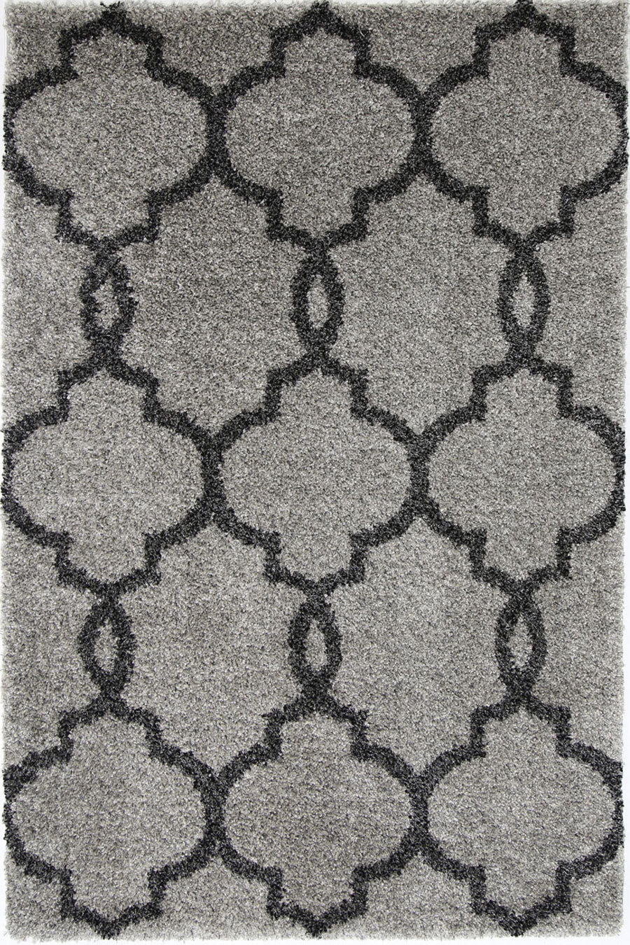 Lusso Trellis Moroccan Shaggy Rug