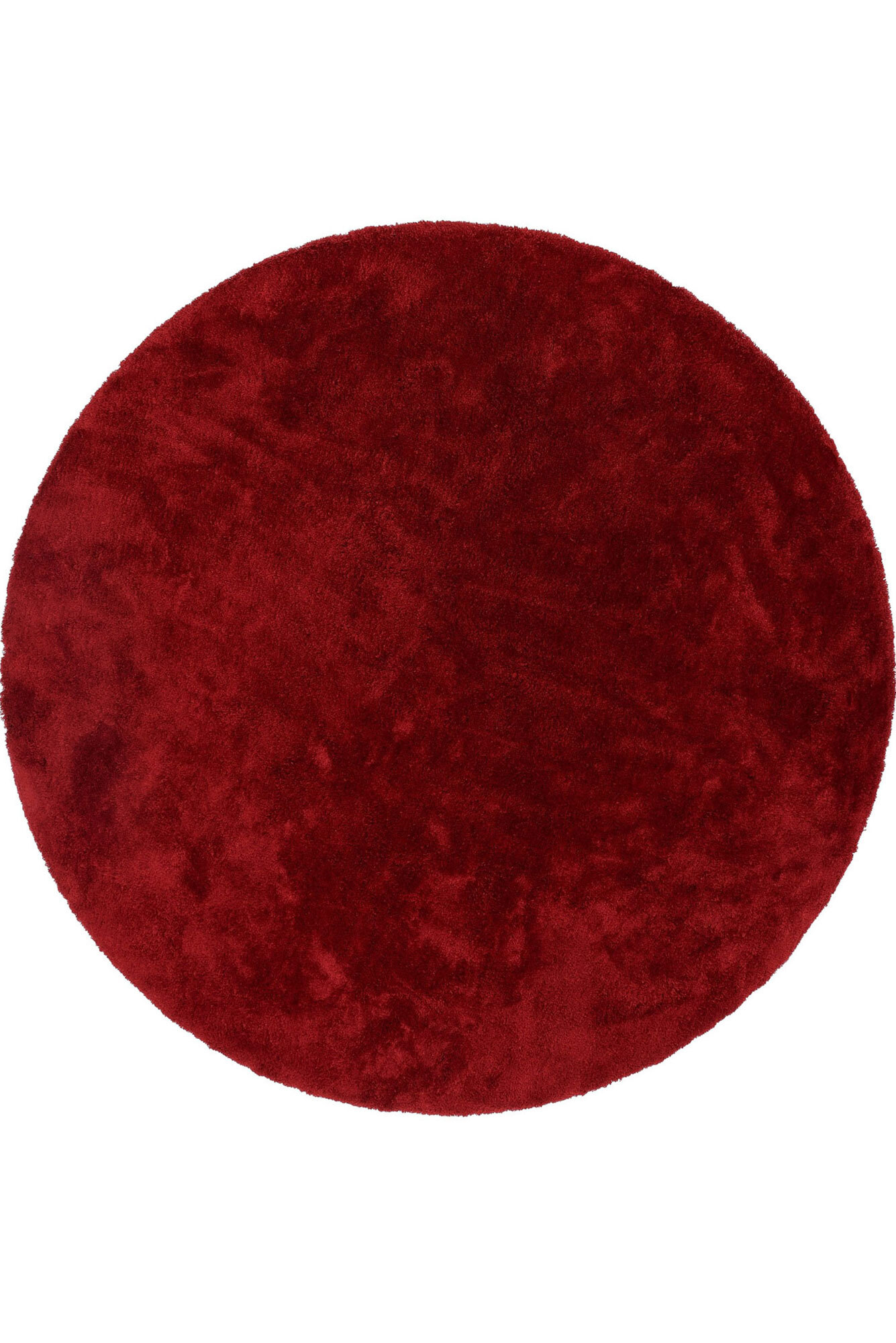 Large View Levis Round Shaggy Rug