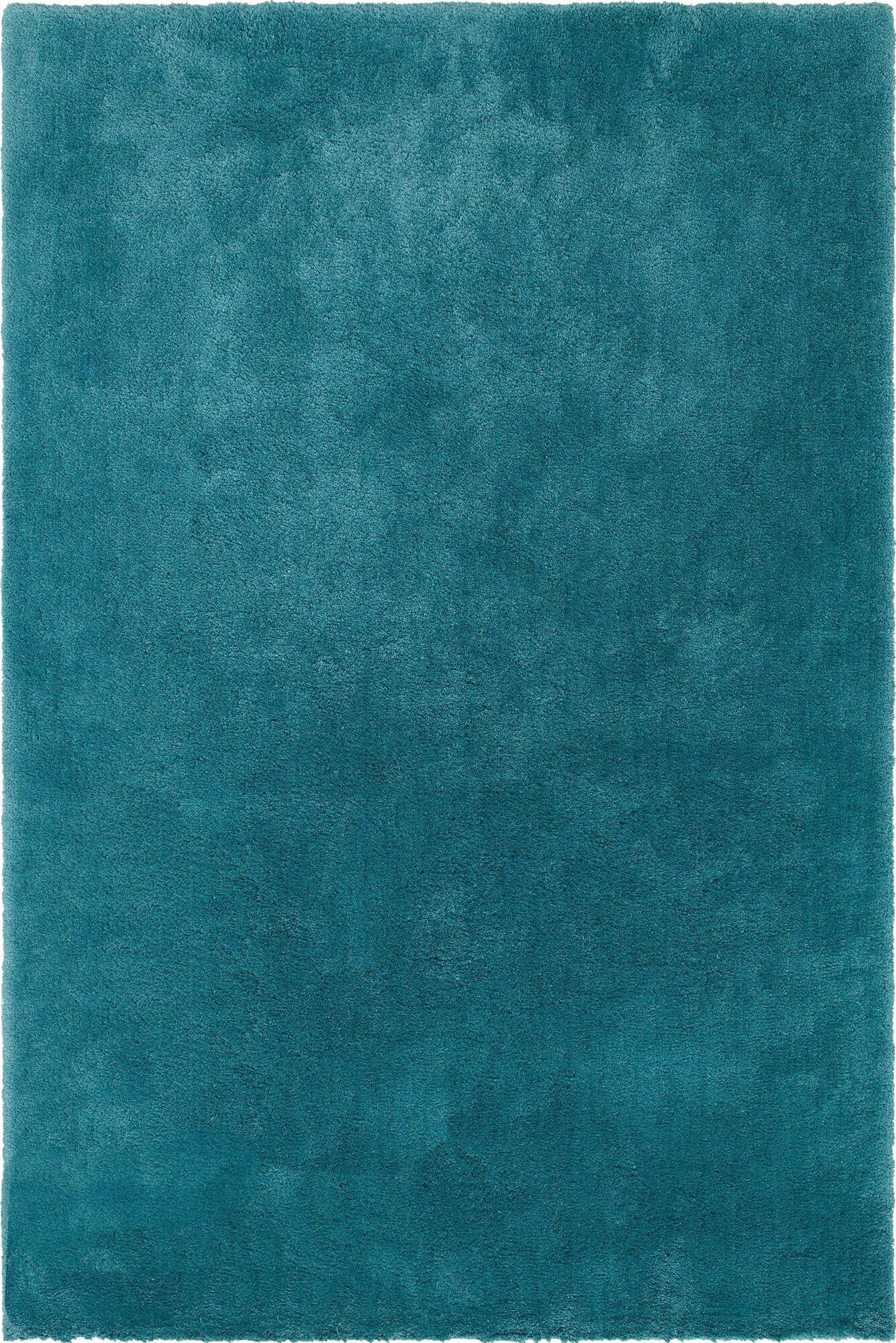 Large View Levis Plain Green Shaggy Rug