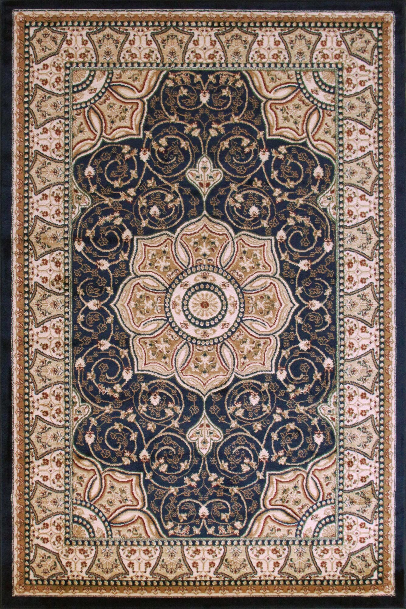 Large View Miami Traditional Medallion Rug