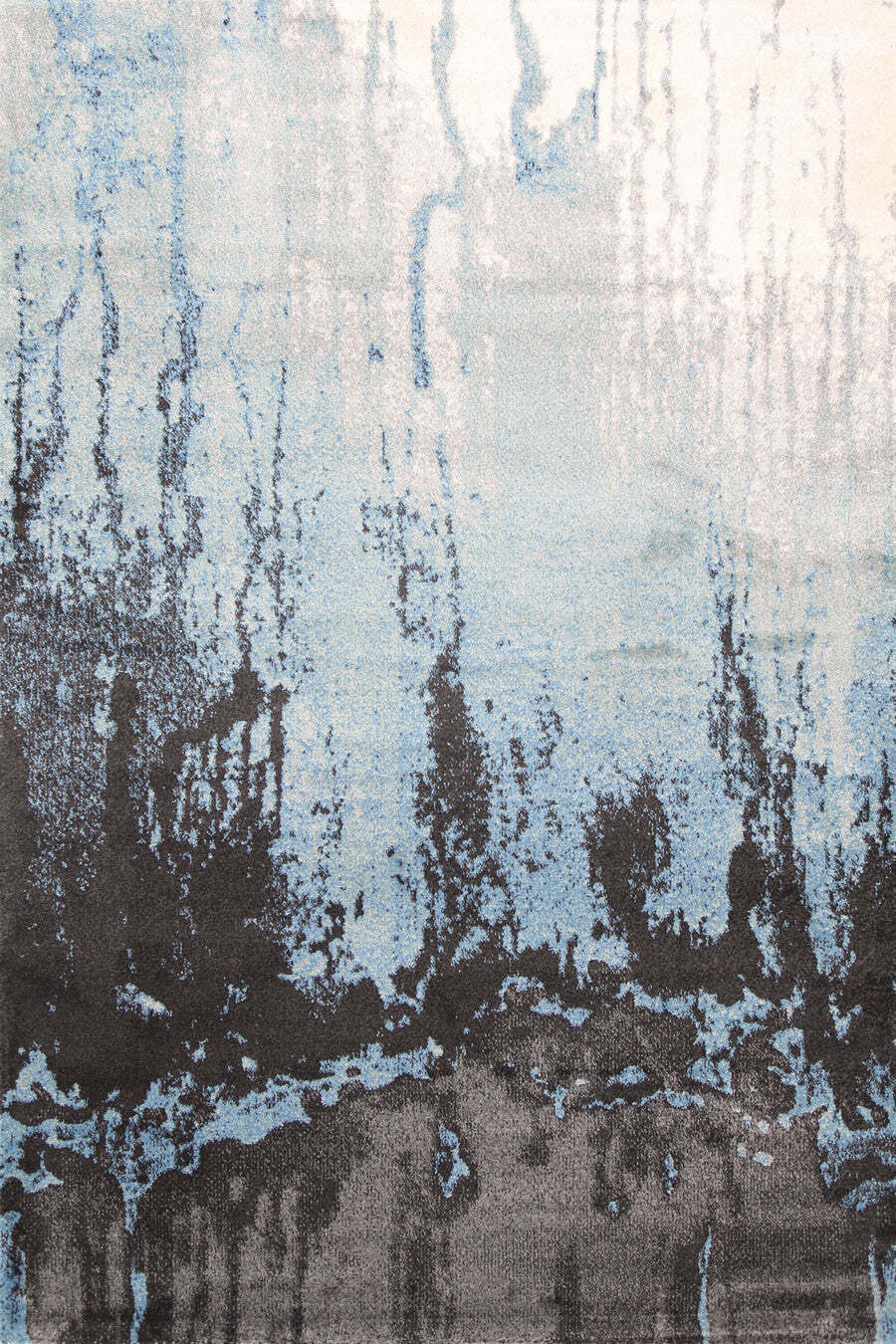 Large View Marco Modern Blue Monet Rug