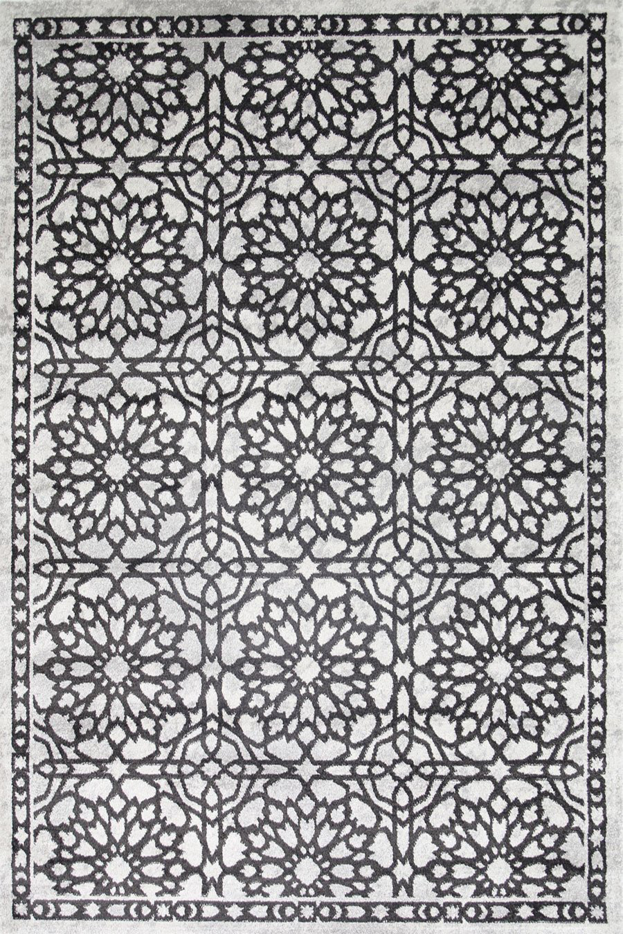 Large View Marco Modern Floral Trellis Rug