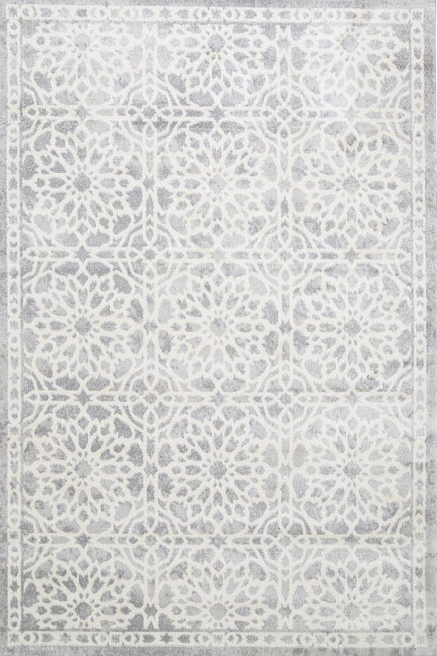 Marco Grey Modern Trellis Rug