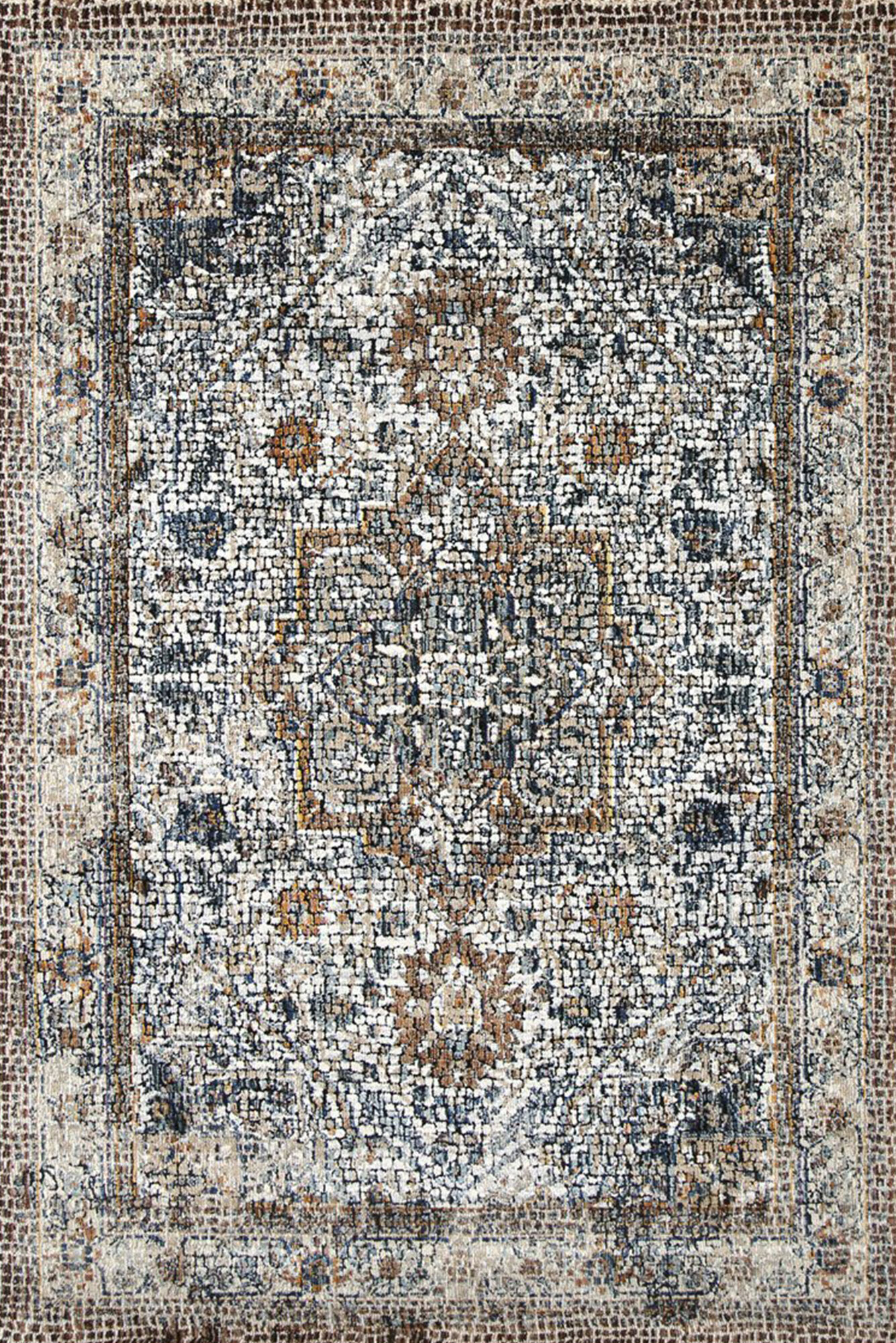 Marcello Mosaic Medallion Rug