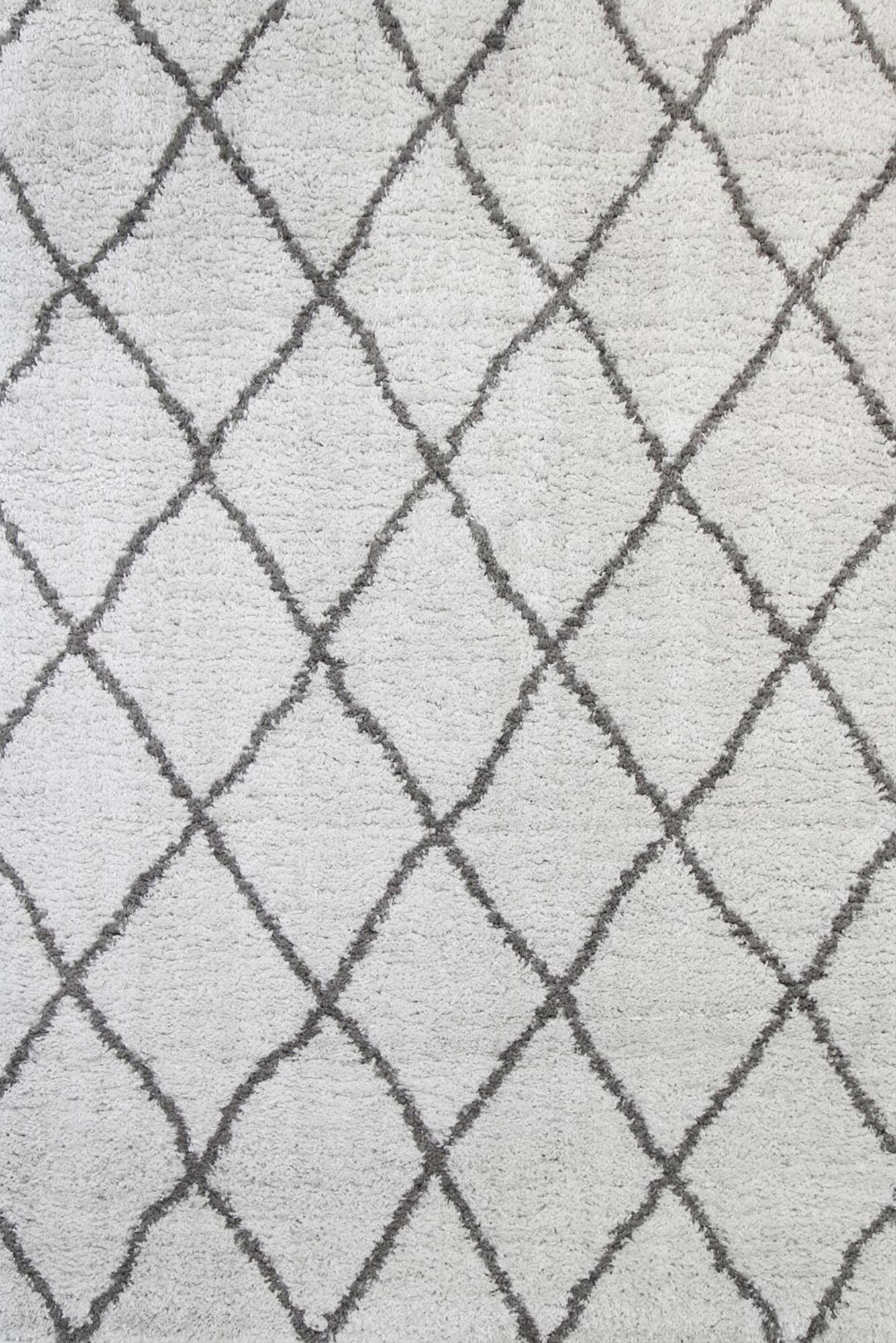Maya Moroccan Trellis Shaggy Rug
