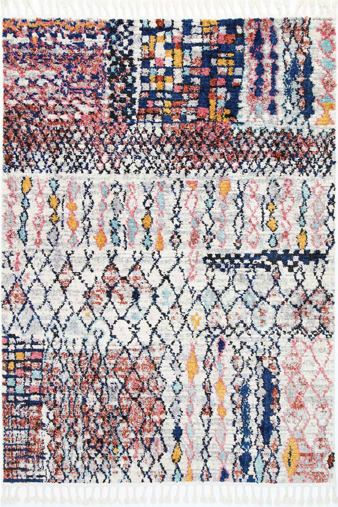 Large View Mayson Moroccan Geometric Rug