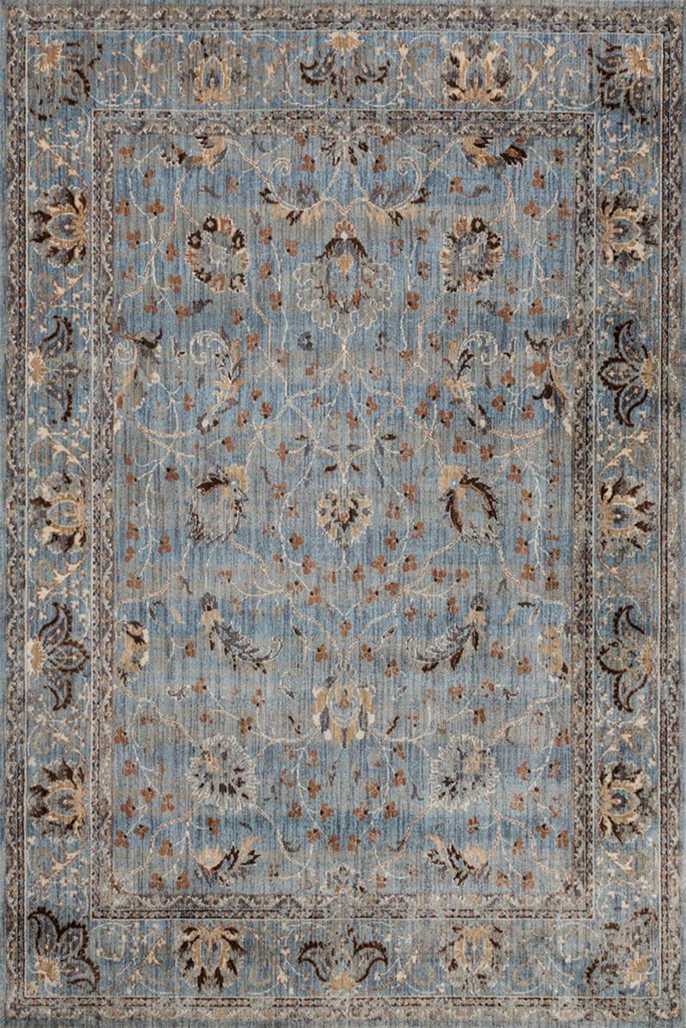 Melanie Traditional Floral Rug