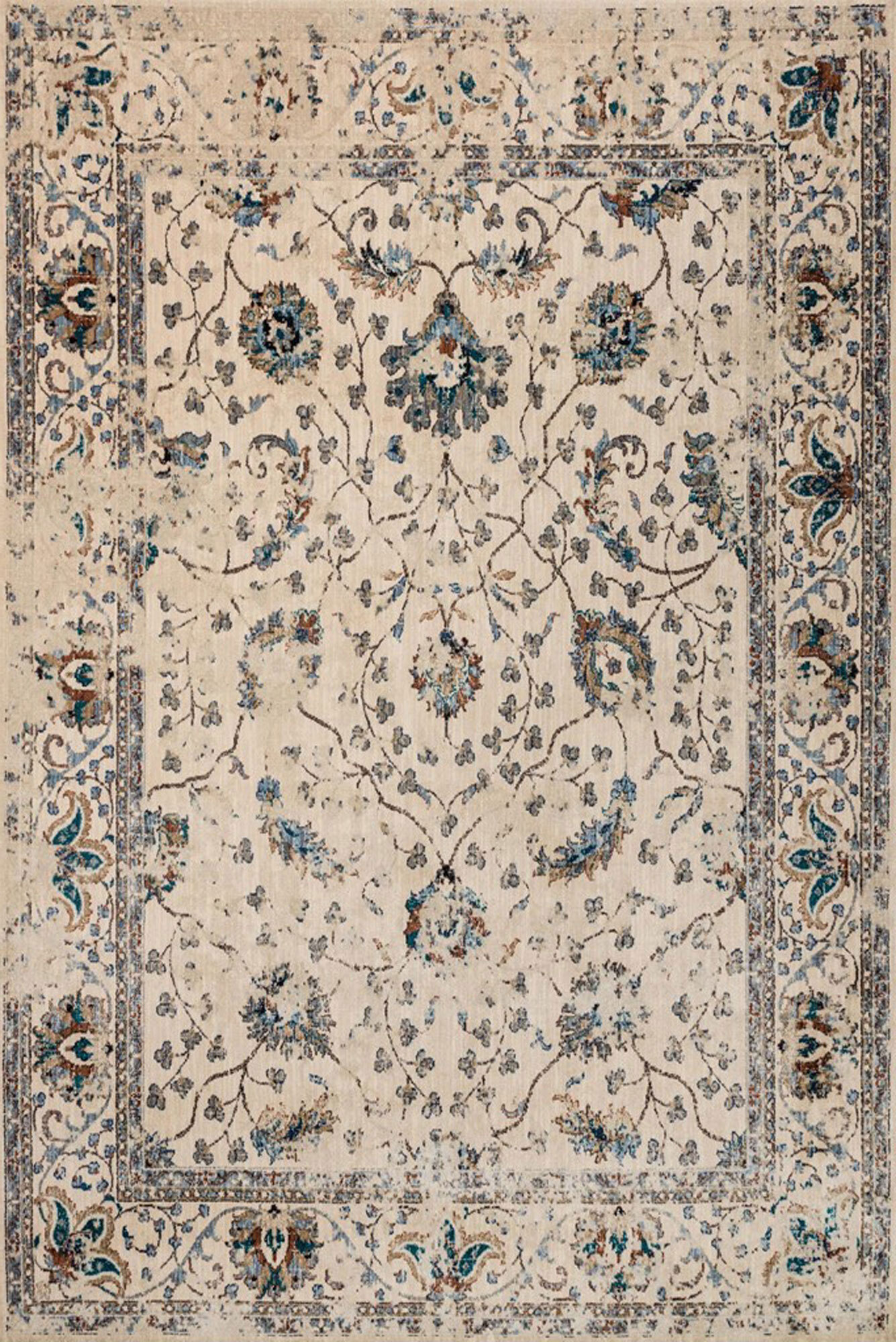 Melanie Tan Overdyed Floral Rug