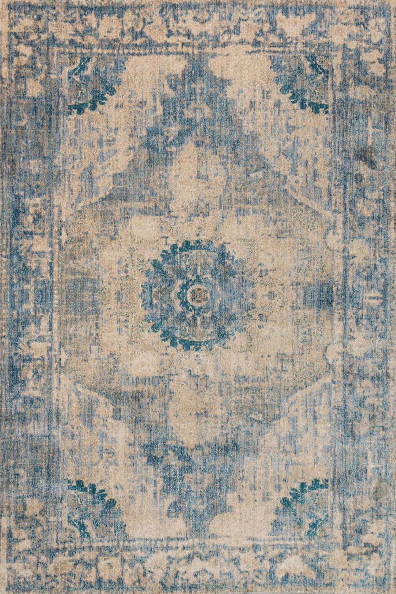 Large View Melanie Traditional Overdyed Rug