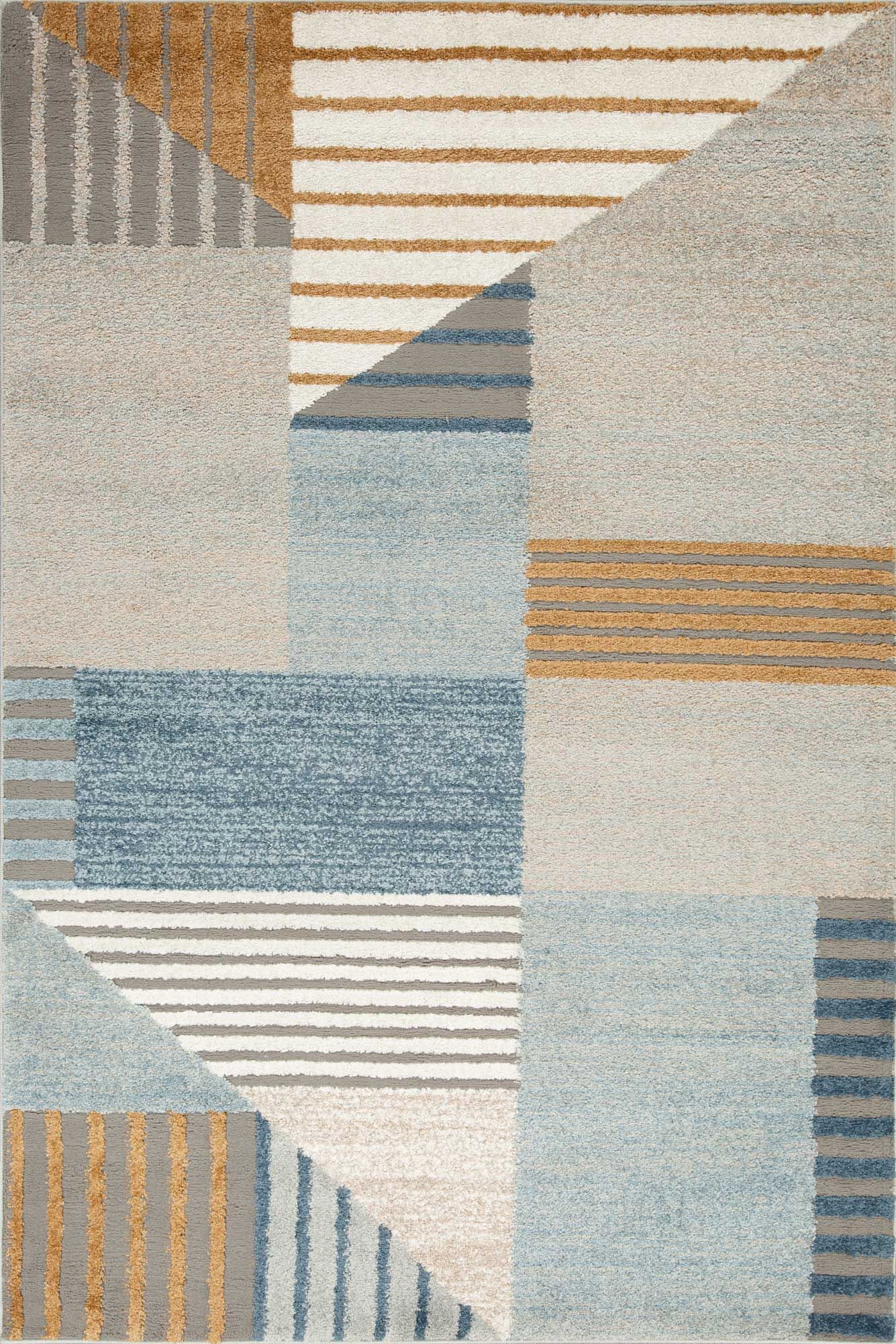 Large View Mineral Modern Geometric Rug