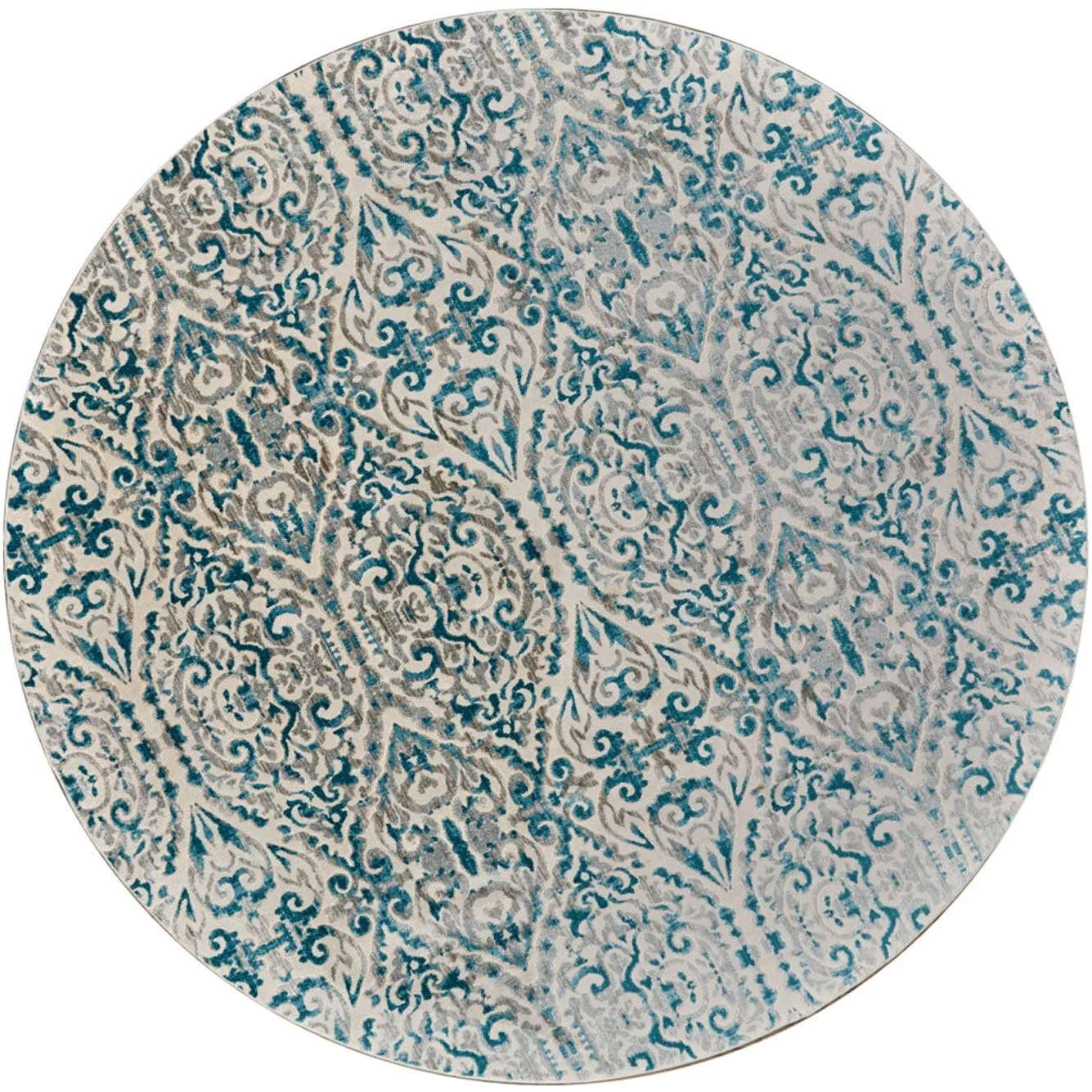 Large View Melissa Contemporary Floral Rug