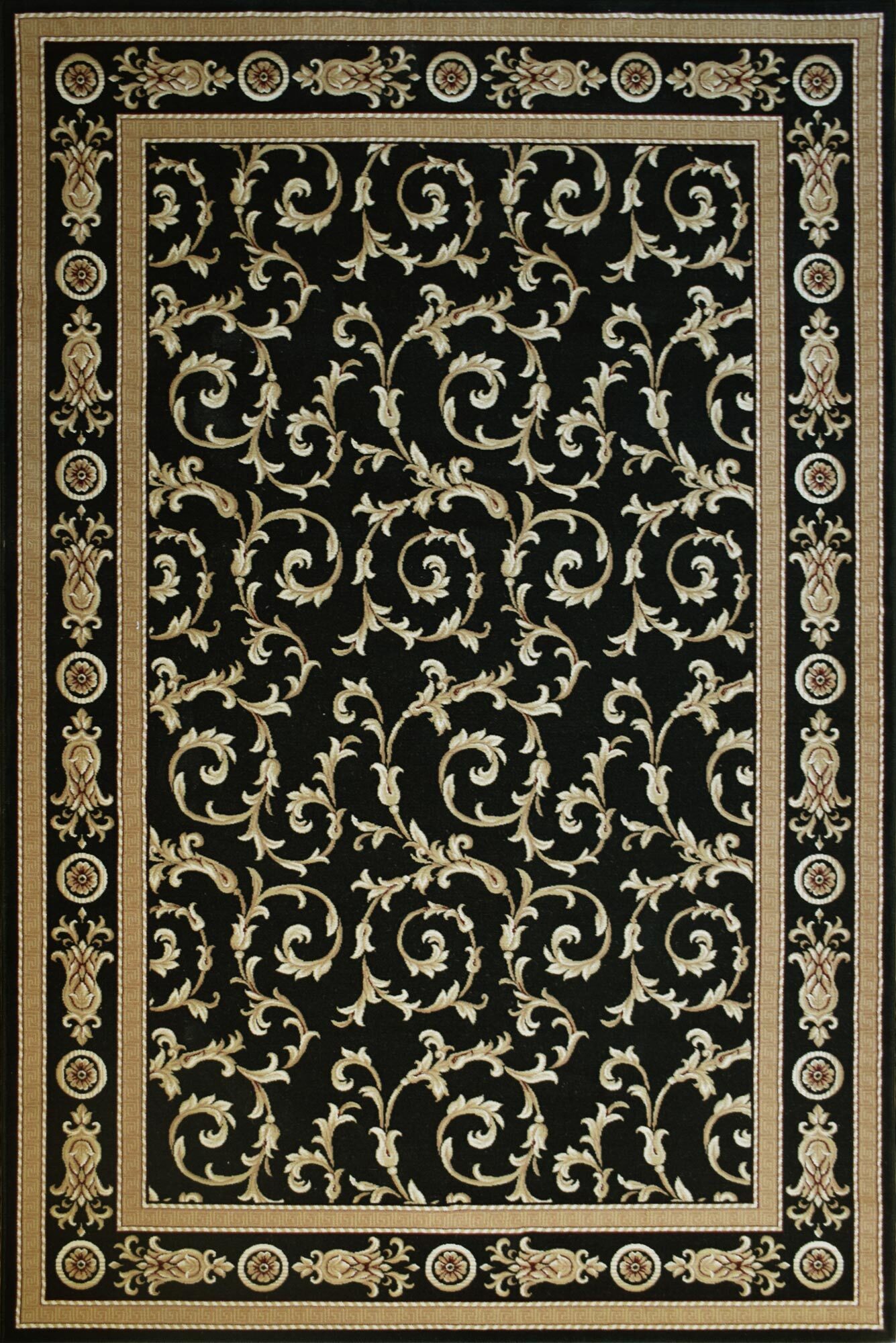 Mercin Traditional Floral Rug