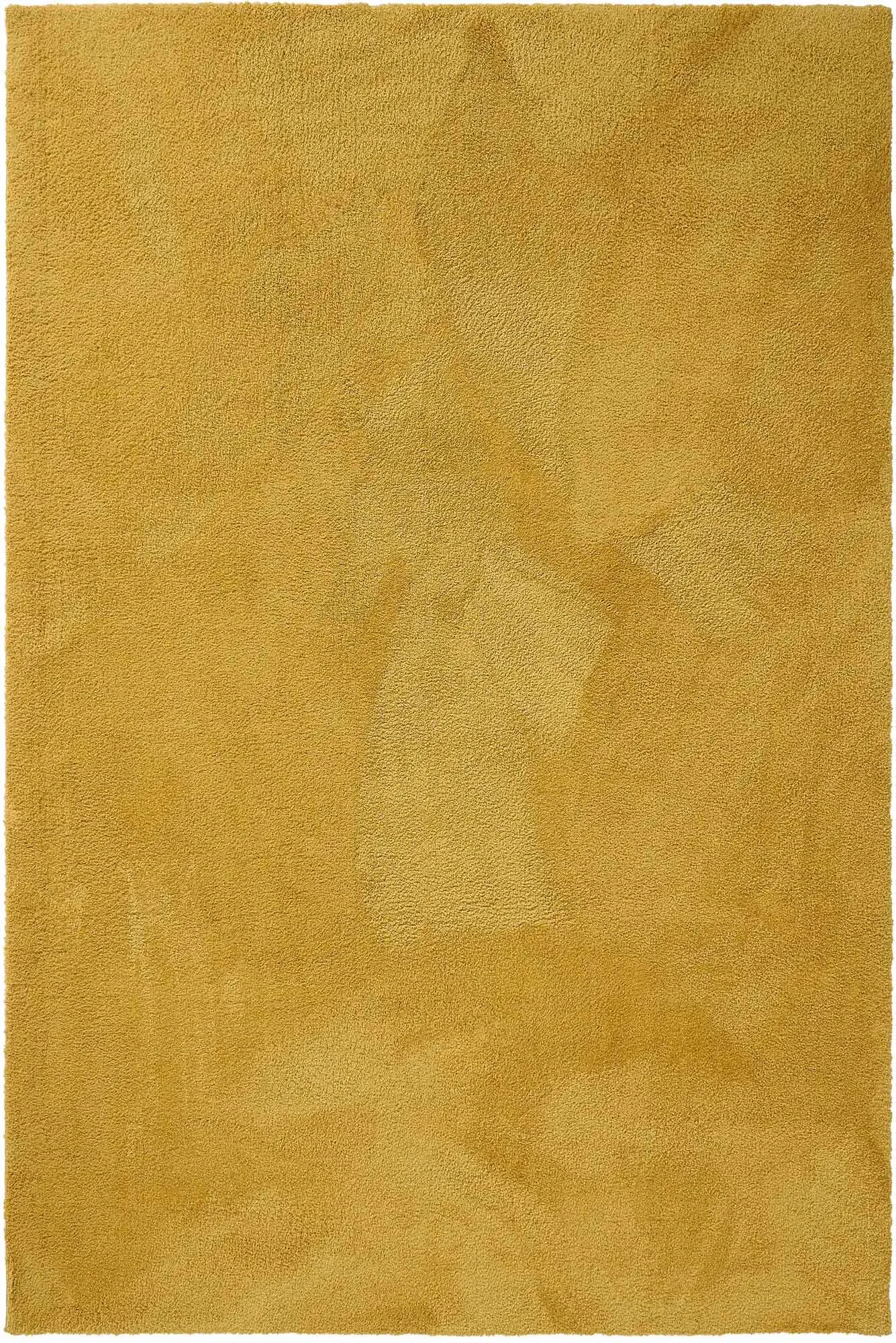 Mojito Plain Yellow Shaggy Rug