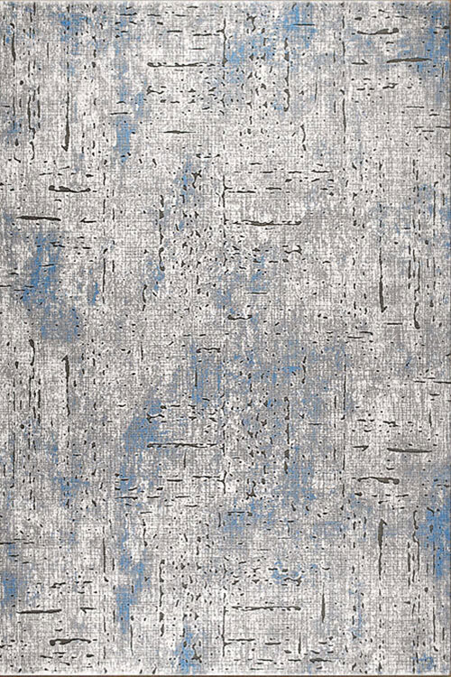 Morris Blue Contemporary Rug