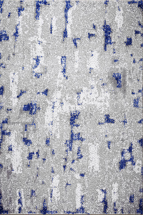 Large View Morris Grey Contemporary Rug