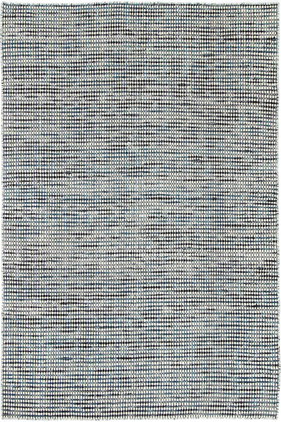 Natura Teal Wool Flatweave Rug