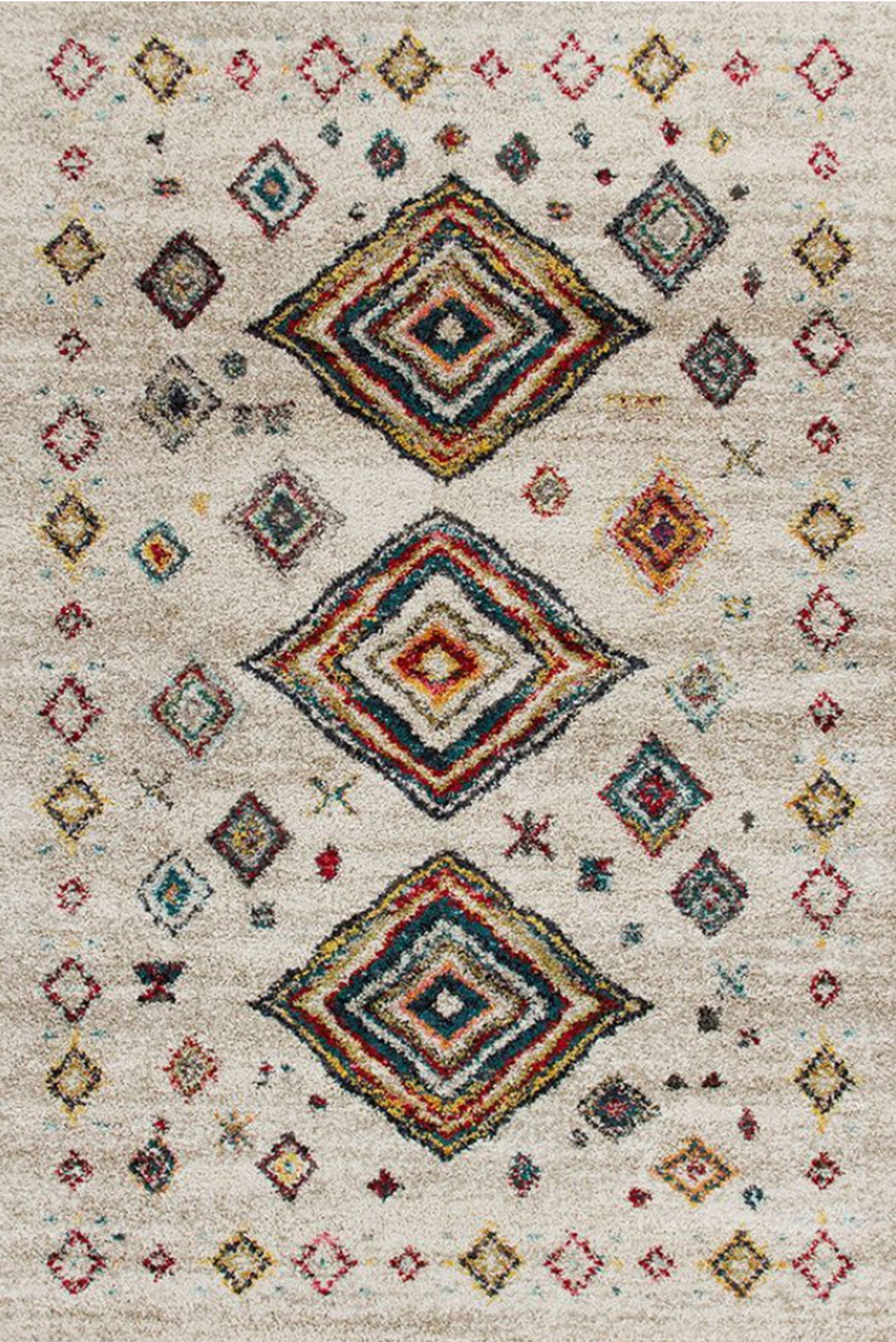 Nordic Moroccan Rug(Size 90 x 57cm)