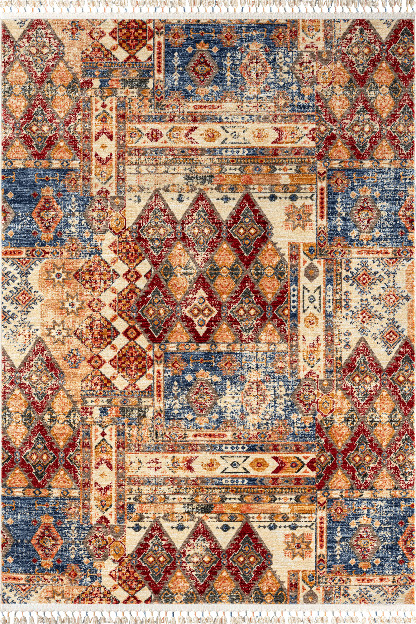 Large View Opal Traditional Fringed Rug