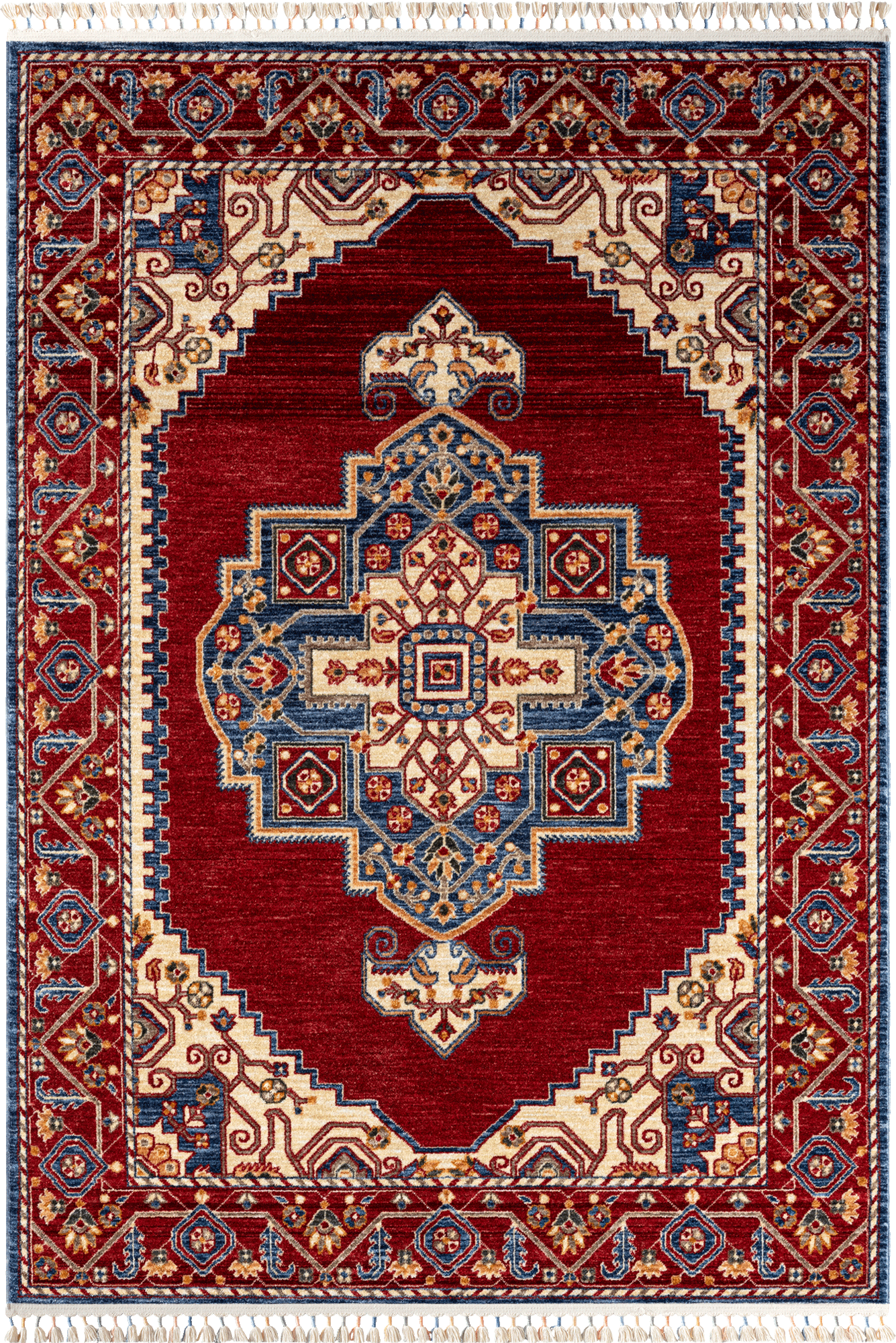 Large View Opal Traditional Medallion Rug