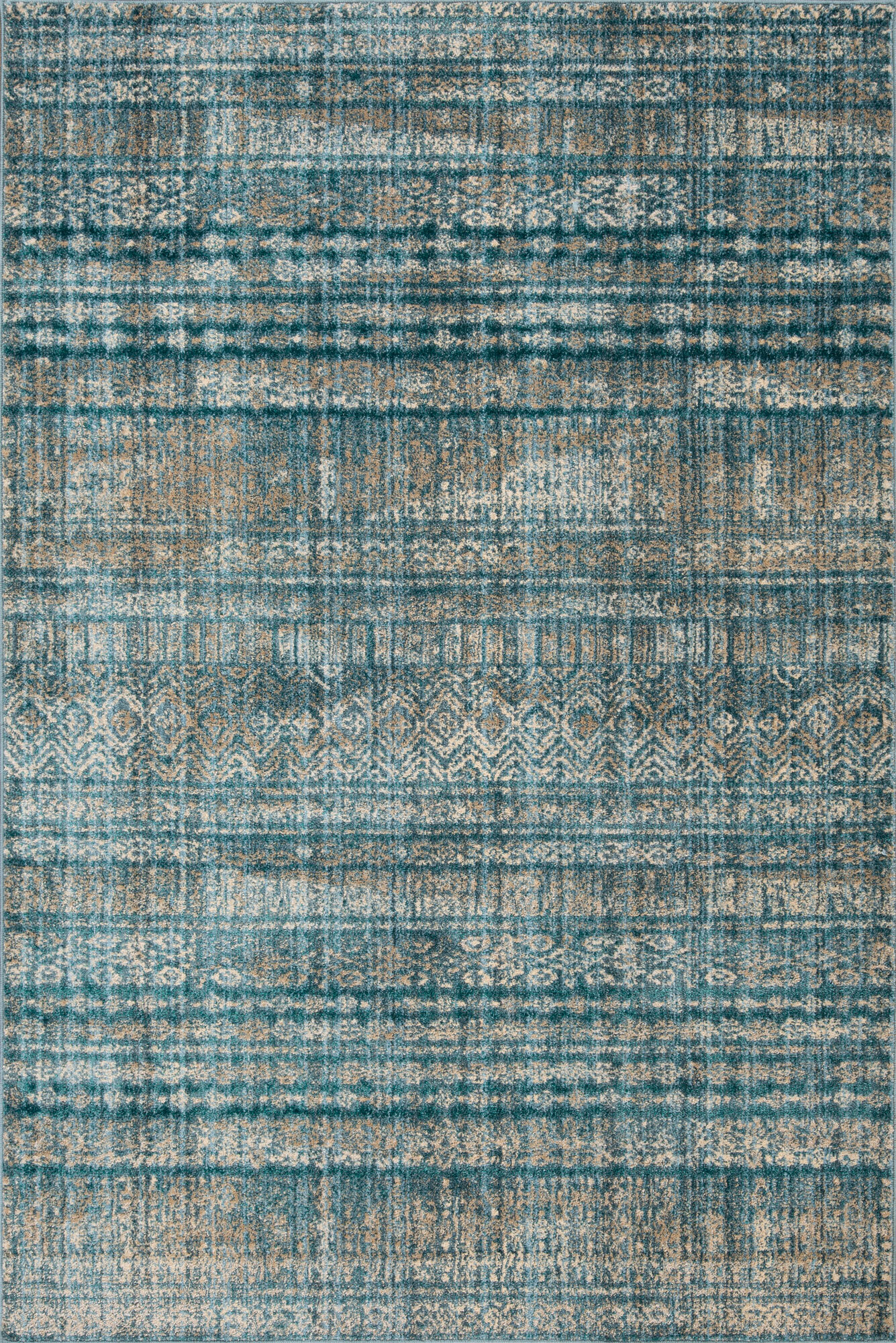 Large View Odin Transitional Striped Rug