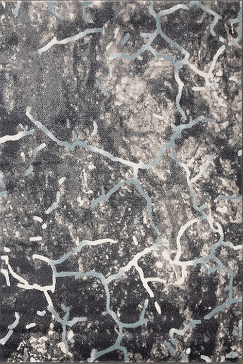 Large View Orel Grey Contemporary Rug